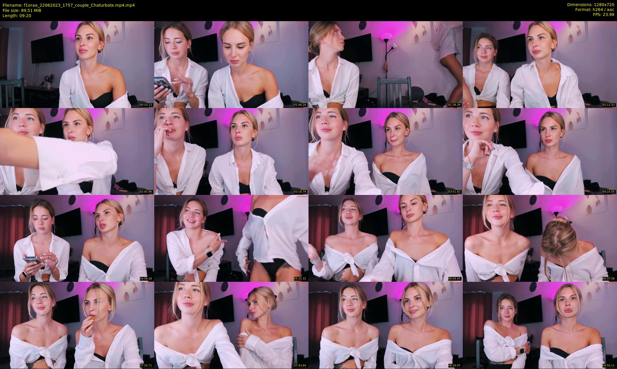 f1oraa — 10 minute Chaturbate female cam show recording, 720p, Jun 22, 2023
