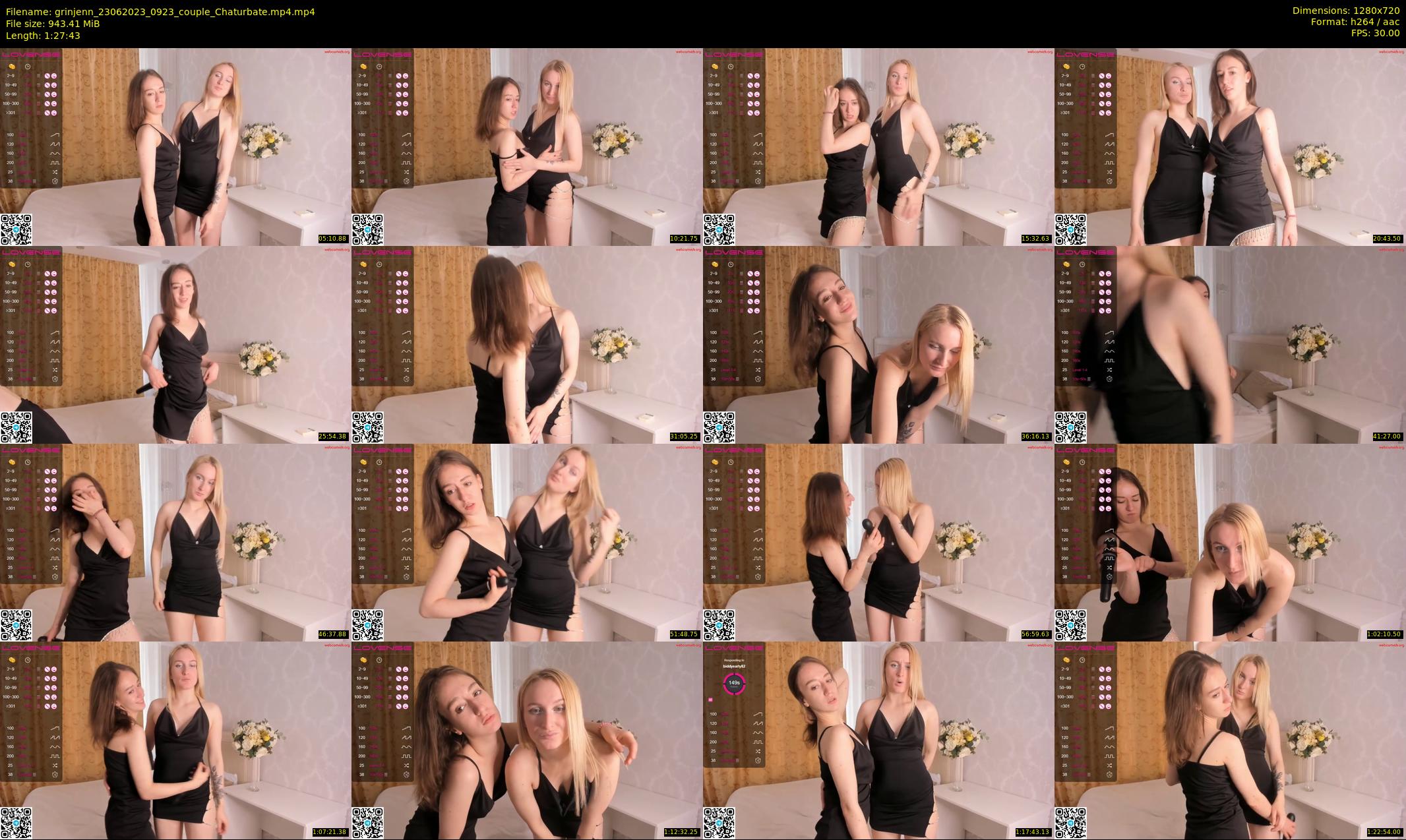 grinjenn — 88 minute Chaturbate female cam show recording, 720p, Jun 23, 2023
