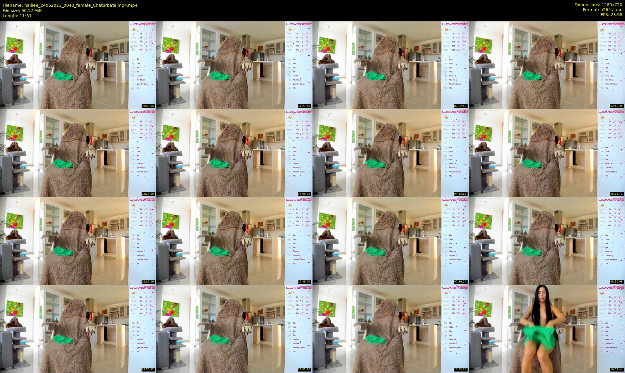 halliee — 12 minute Chaturbate couple cam show recording, 720p, Jun 24, 2023