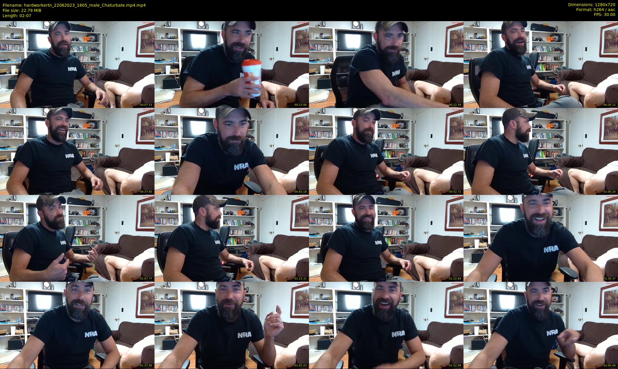 hardworkertn — 3 minute Chaturbate male cam show recording, 720p, Jun 22, 2023