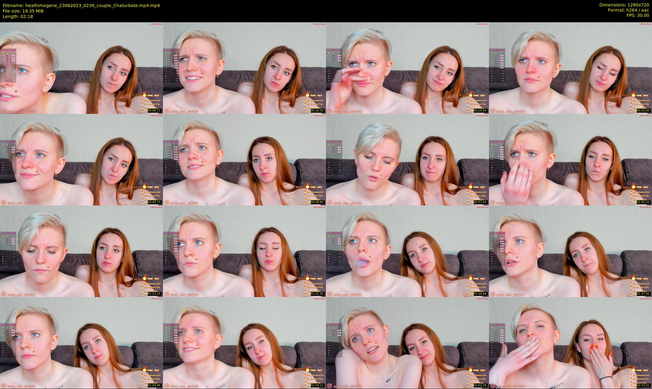heathimogene — 3 minute Chaturbate female cam show recording, 720p, Jun 23, 2023