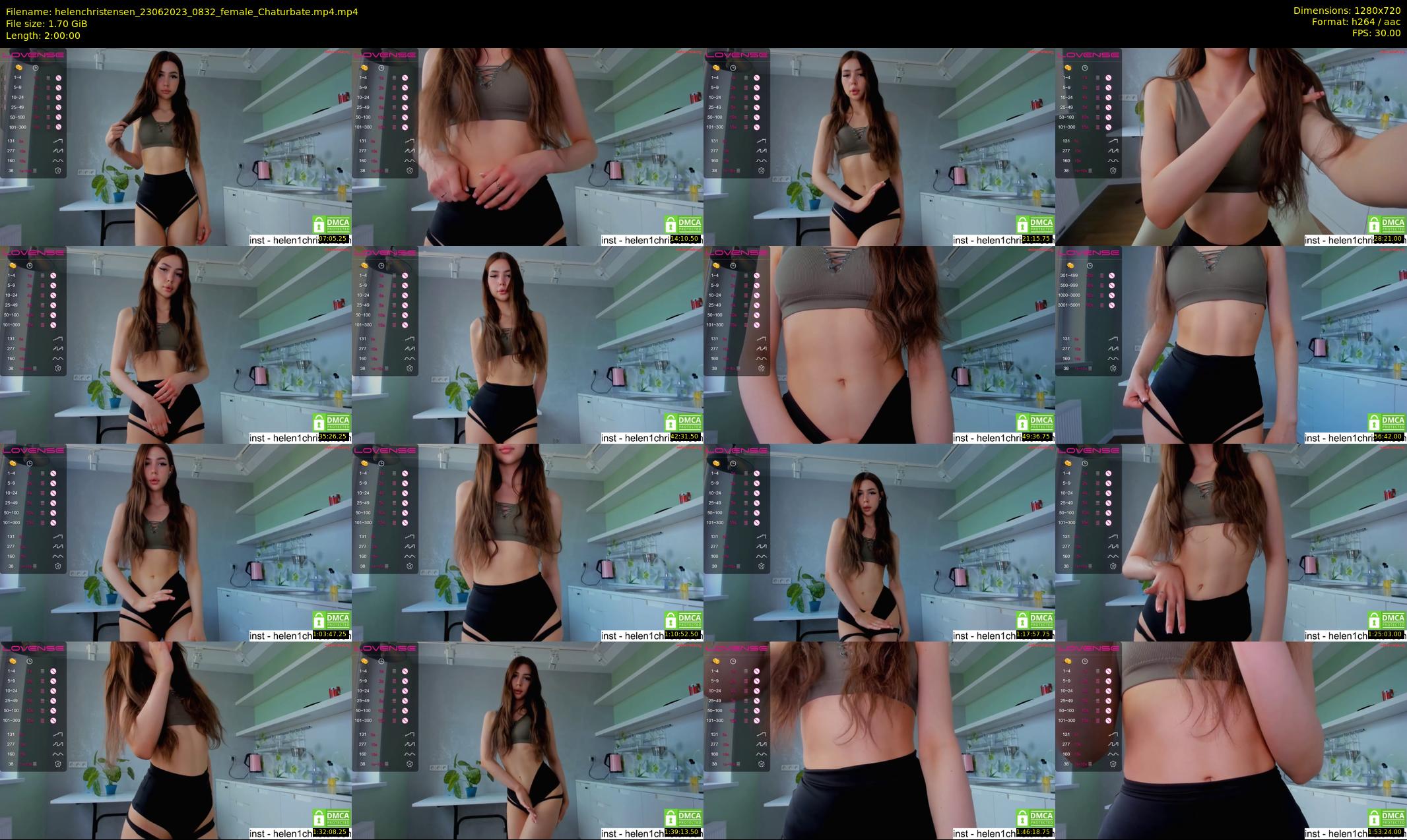 helenchristensen — 120 minute Chaturbate female cam show recording, 720p, Jun 23, 2023