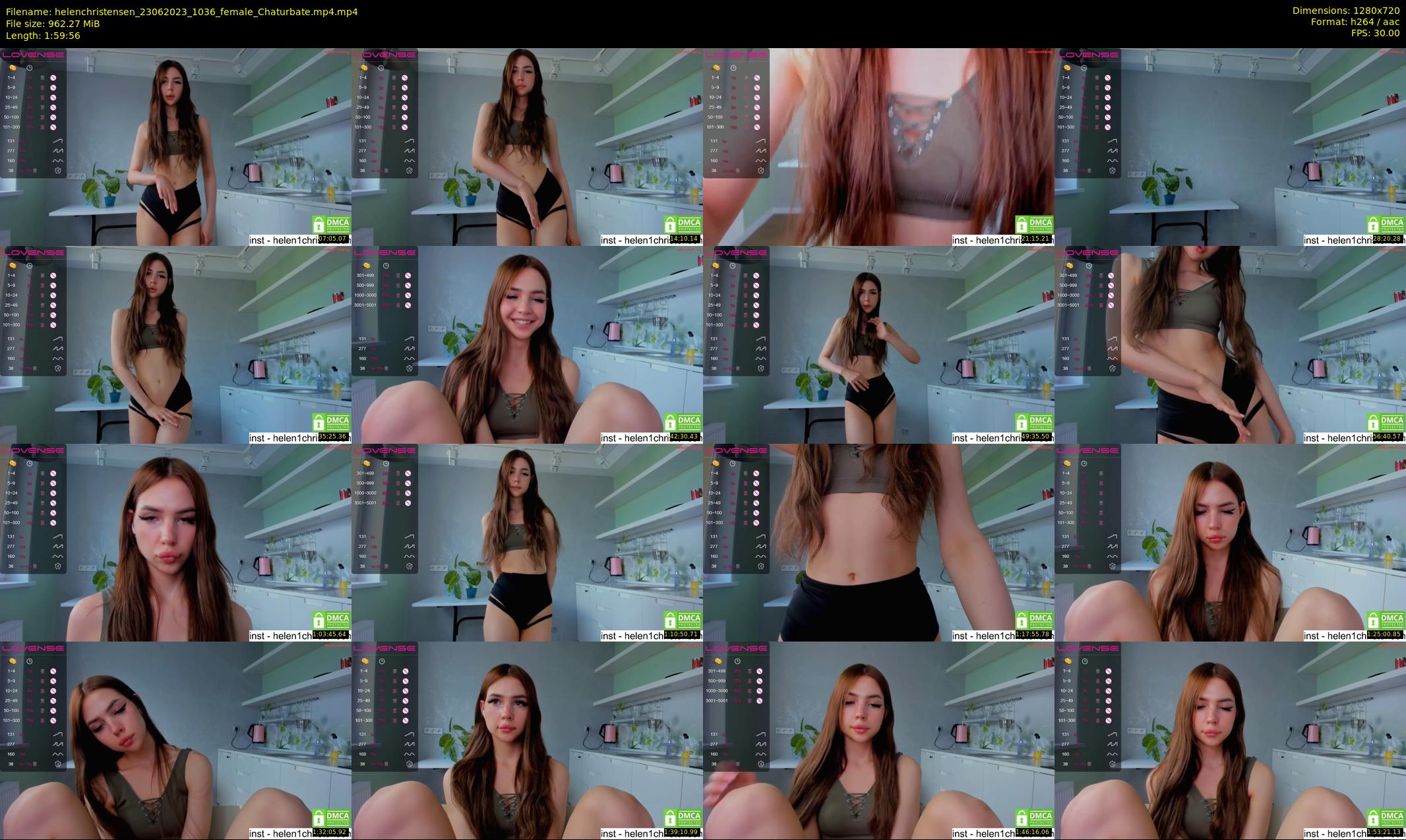 helenchristensen — 120 minute Chaturbate female cam show recording, 720p, Jun 23, 2023