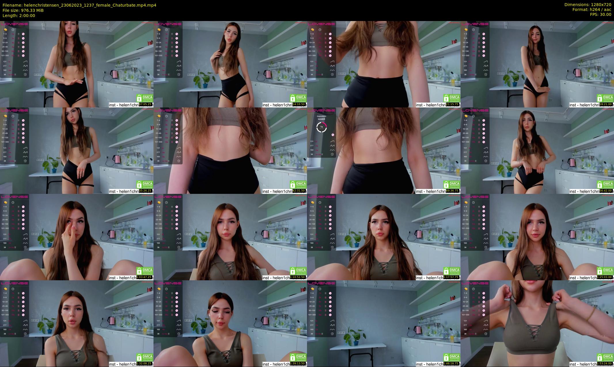 helenchristensen — 120 minute Chaturbate female cam show recording, 720p, Jun 23, 2023