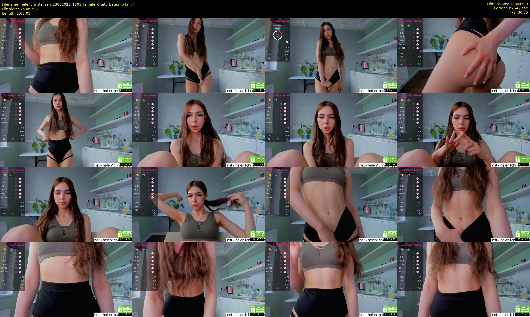 helenchristensen — 121 minute Chaturbate female cam show recording, 720p, Jun 23, 2023