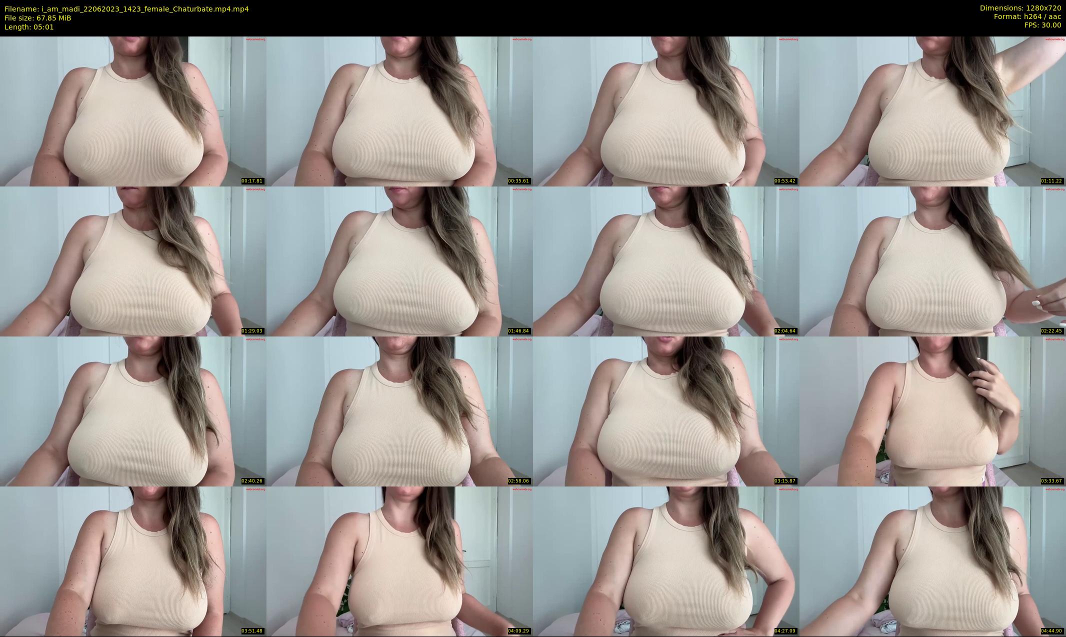 i_am_madi — 6 minute Chaturbate female cam show recording, 720p, Jun 22, 2023