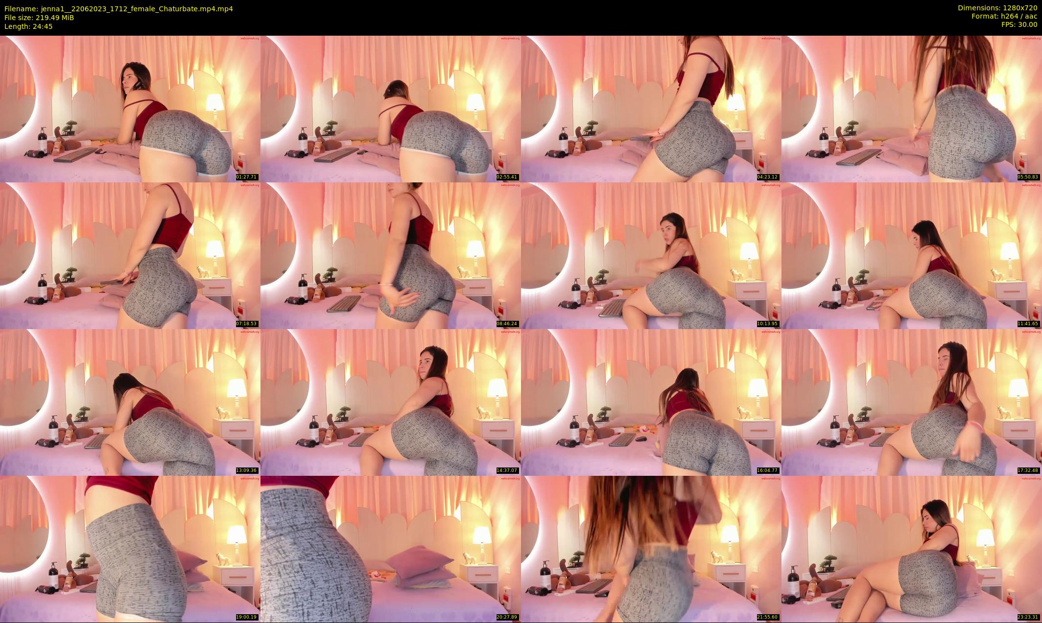 jenna1_ — 25 minute Chaturbate female cam show recording, 720p, Jun 22, 2023