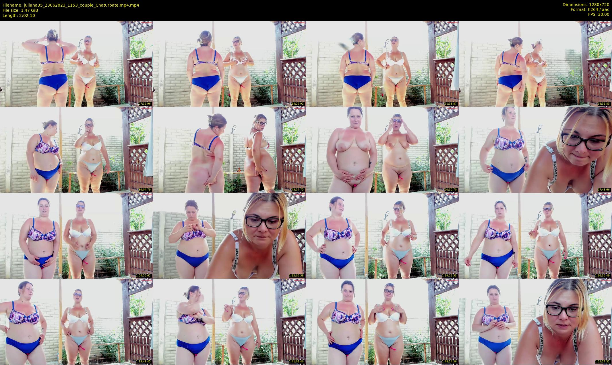 juliana35 — 123 minute Chaturbate couple cam show recording, 720p, Jun 23, 2023