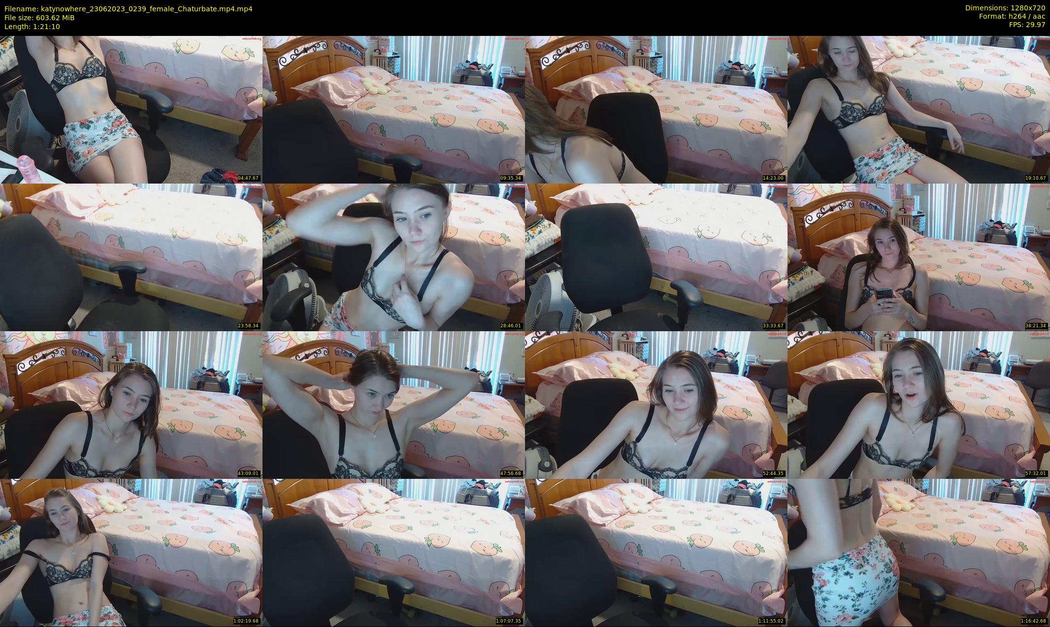 katynowhere — 82 minute Chaturbate female cam show recording, 720p, Jun 23, 2023