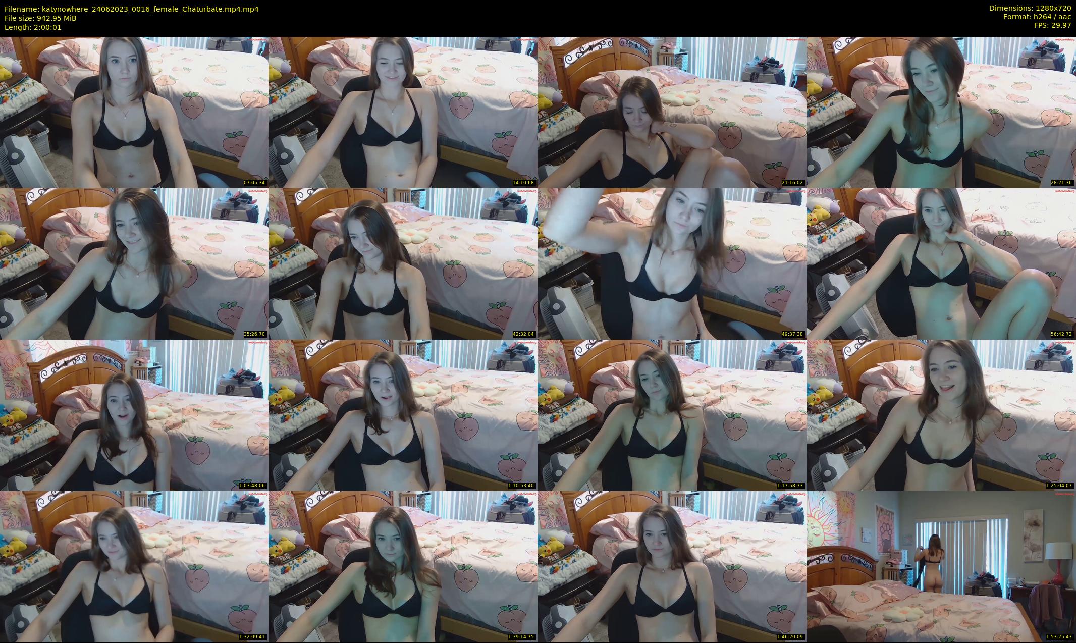 katynowhere — 121 minute Chaturbate female cam show recording, 720p, Jun 24, 2023