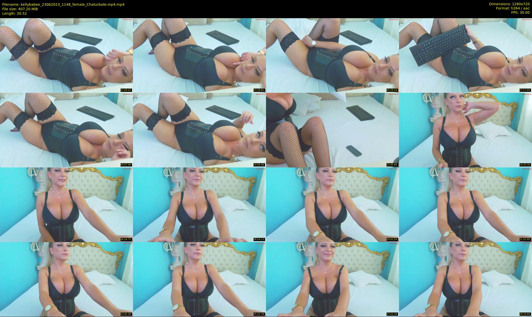 kellybabee — 31 minute Chaturbate female cam show recording, 720p, Jun 23, 2023