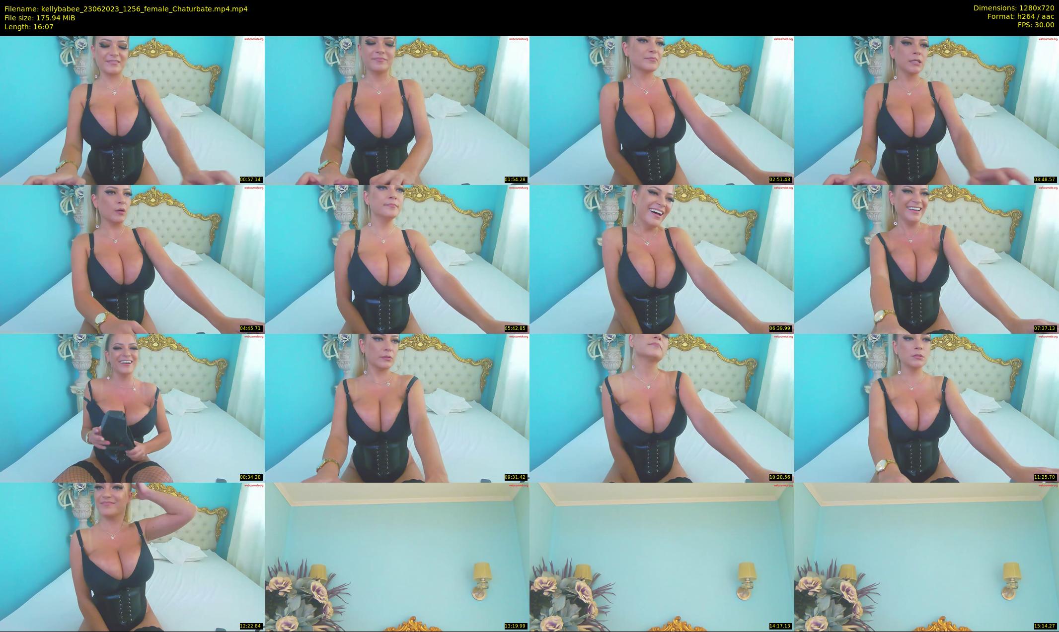 kellybabee — 17 minute Chaturbate female cam show recording, 720p, Jun 23, 2023