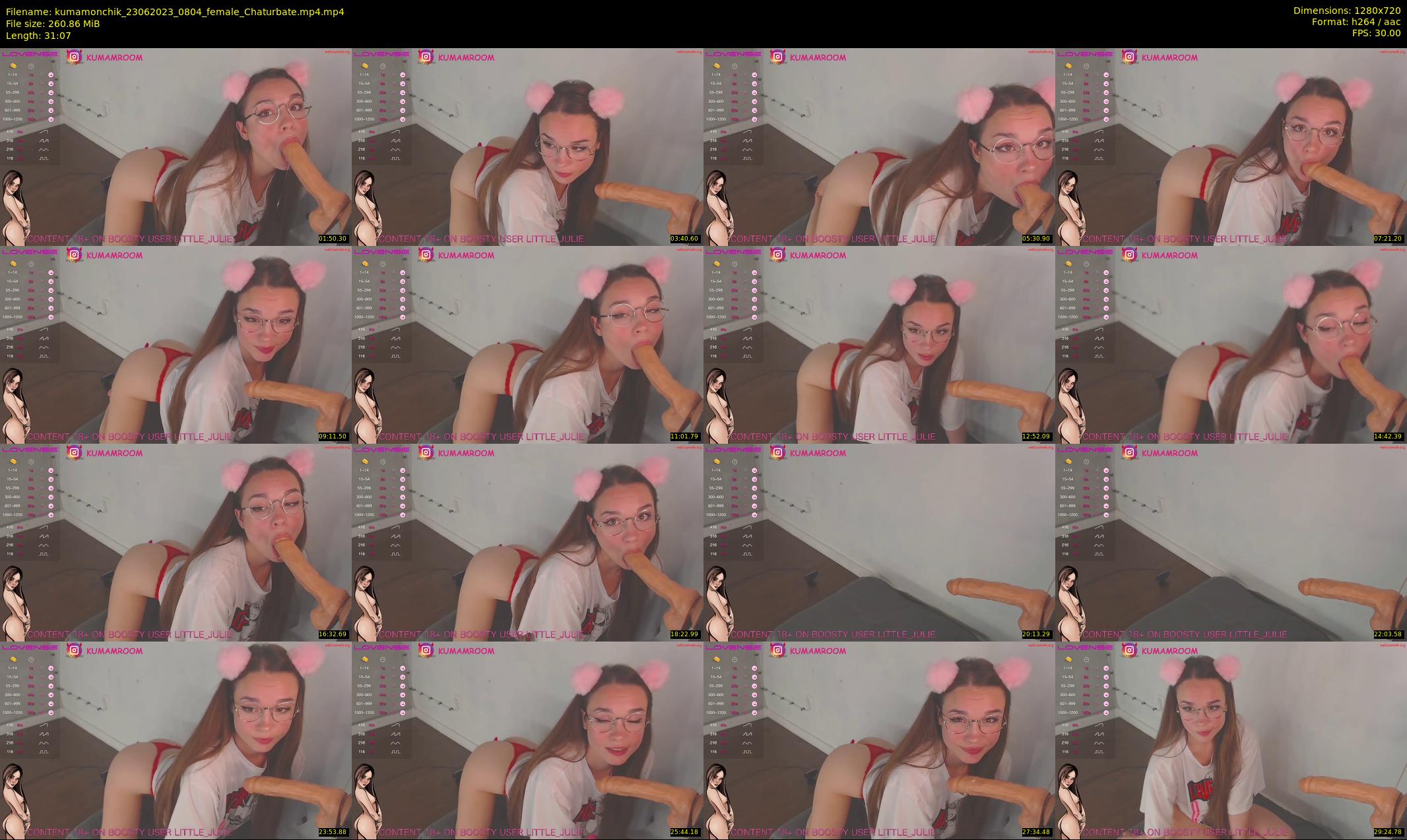 kumamonchik — 32 minute Chaturbate couple cam show recording, 720p, Jun 23, 2023