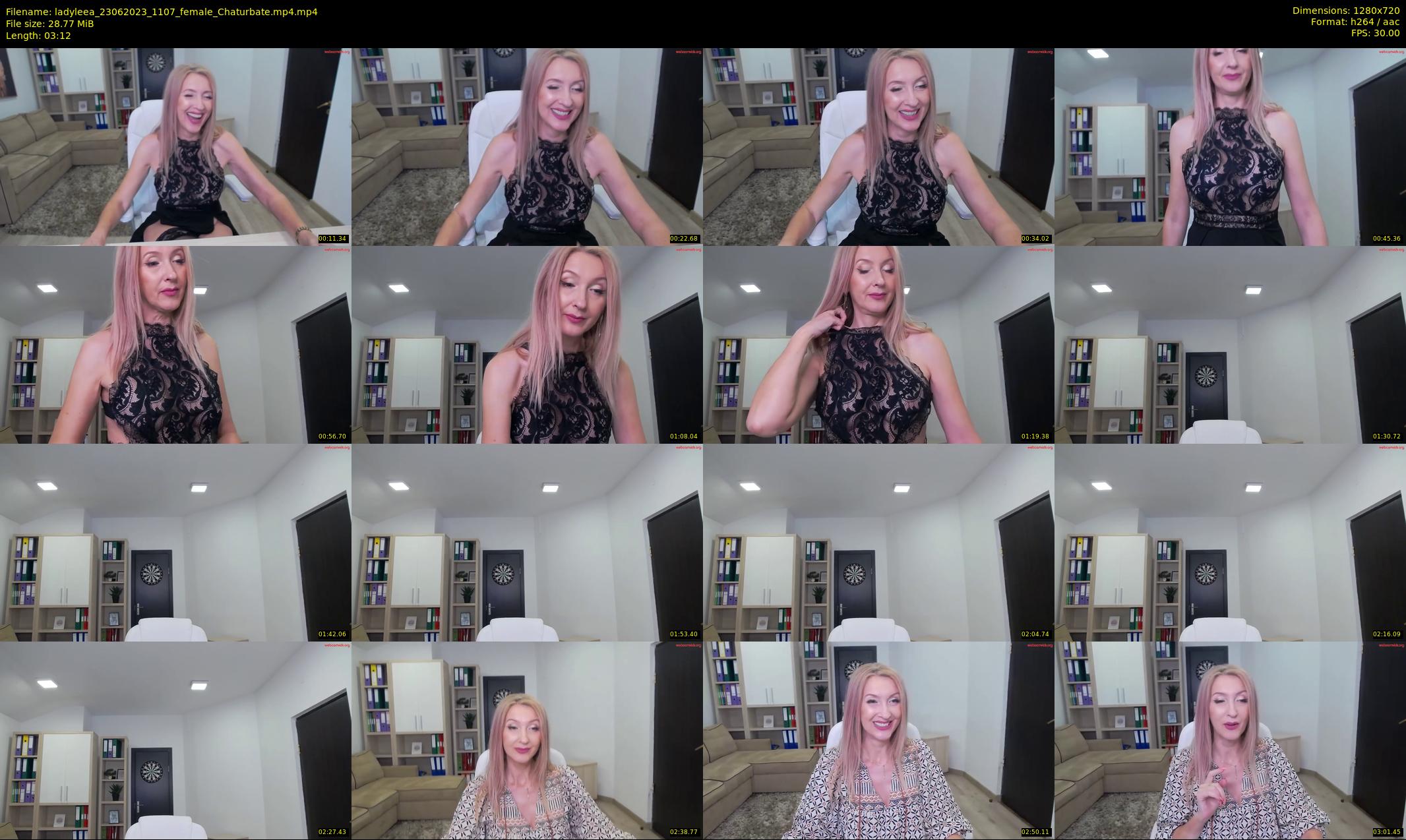 ladyleea — 4 minute Chaturbate female cam show recording, 720p, Jun 23, 2023