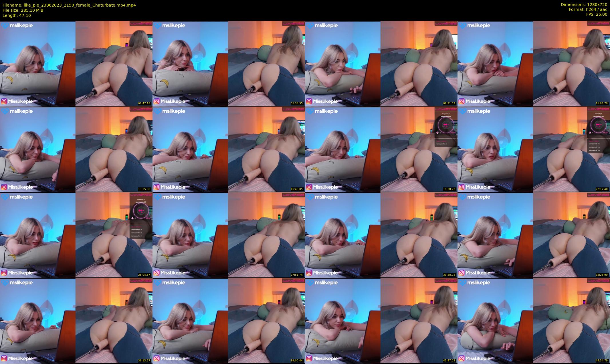 like_pie — 48 minute Chaturbate couple cam show recording, 720p, Jun 23, 2023