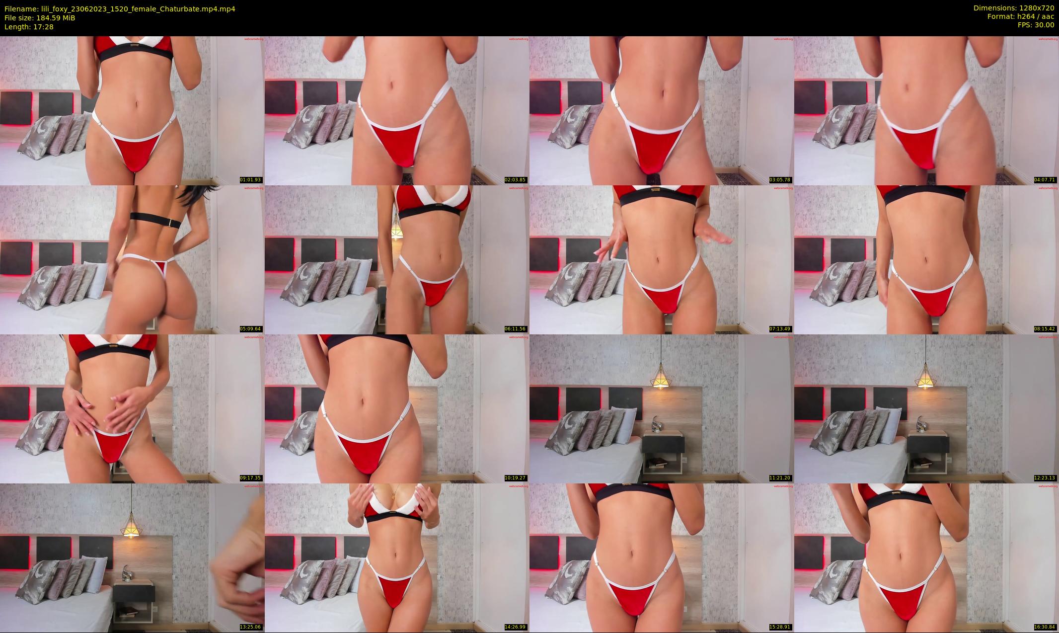 lili_foxy — 18 minute Chaturbate female cam show recording, 720p, Jun 23, 2023