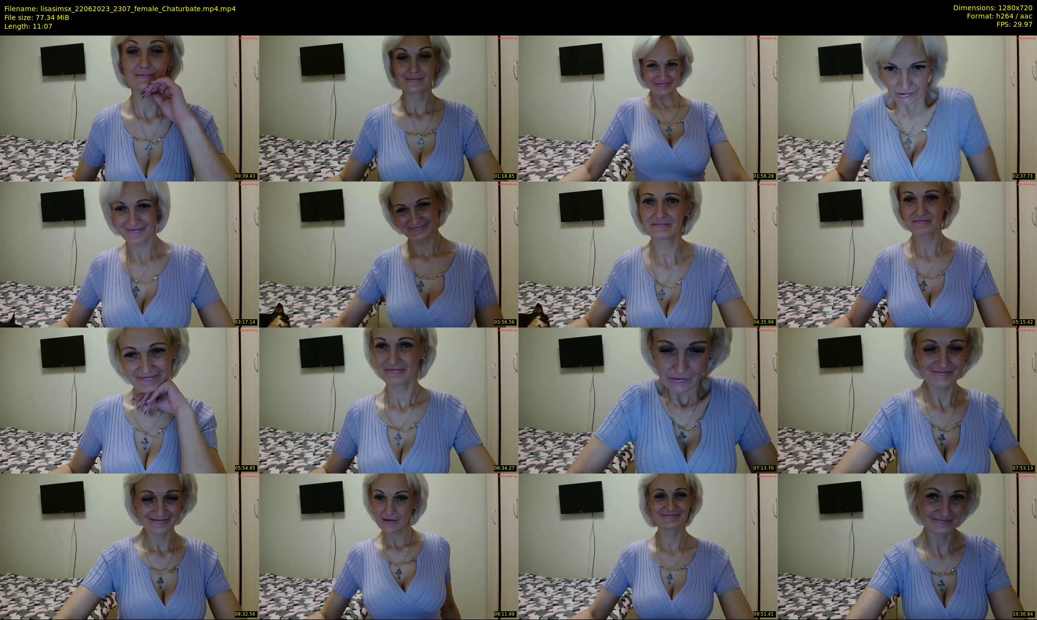 lisasimsx — 12 minute Chaturbate female cam show recording, 720p, Jun 22, 2023