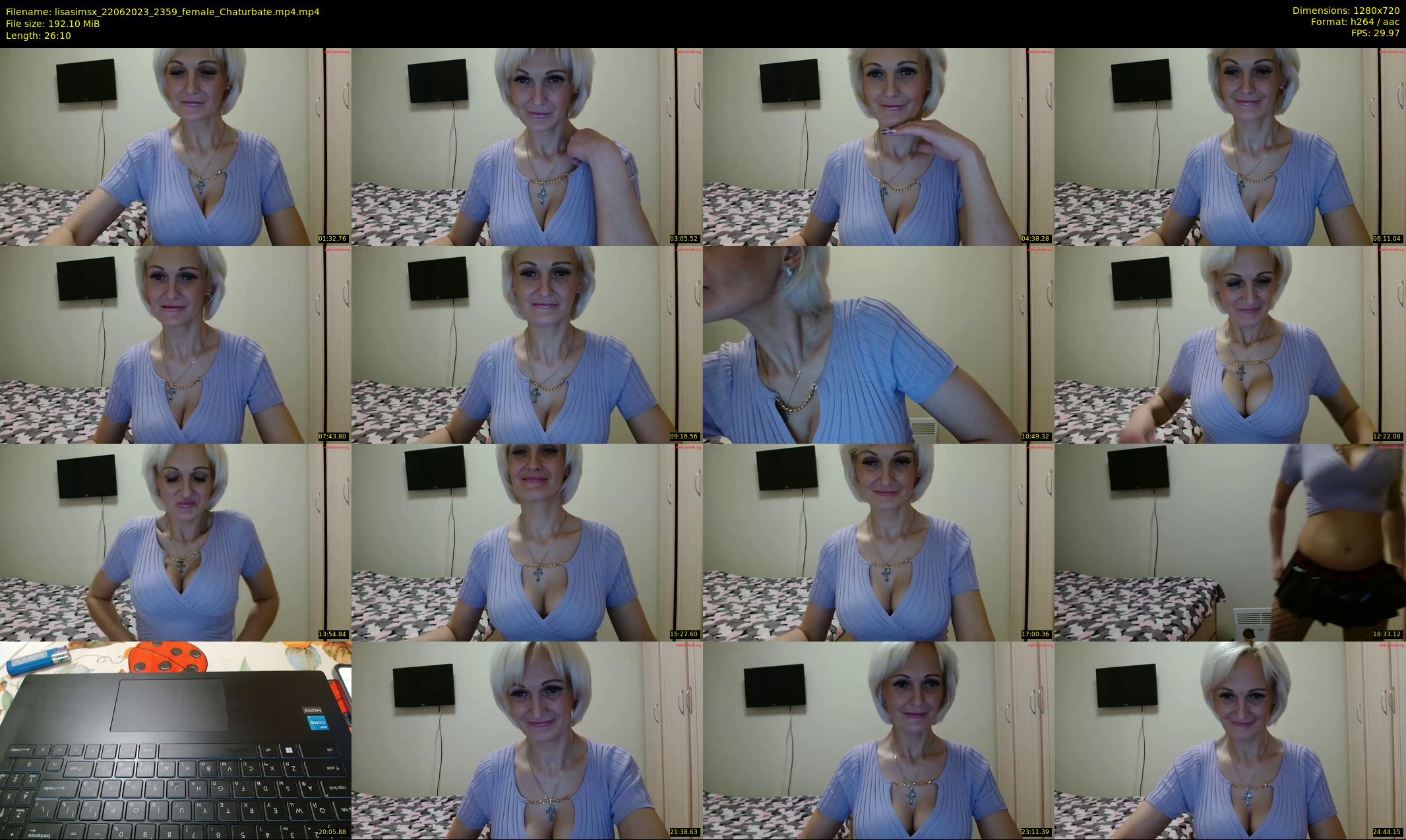lisasimsx — 27 minute Chaturbate female cam show recording, 720p, Jun 22, 2023