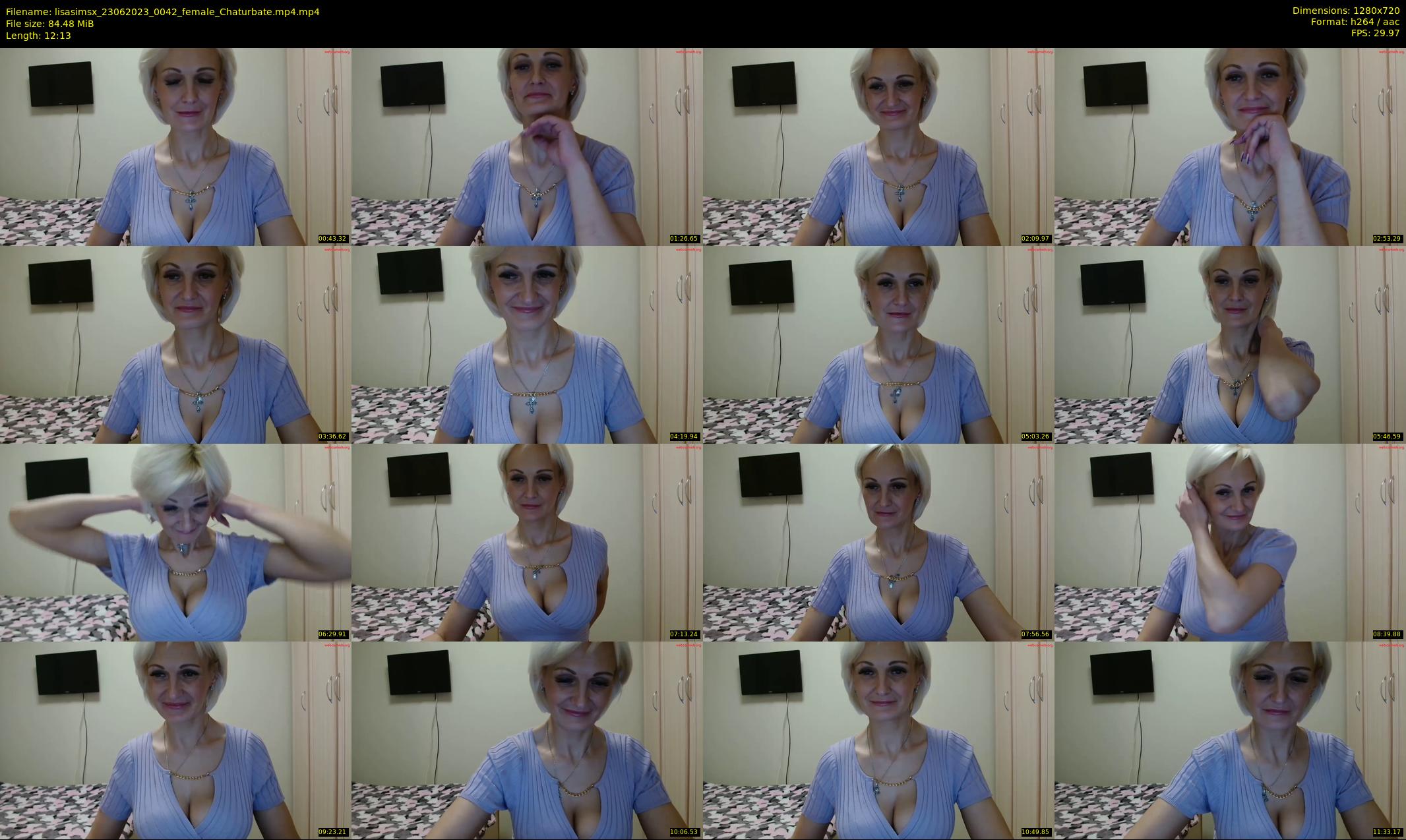 lisasimsx — 13 minute Chaturbate female cam show recording, 720p, Jun 23, 2023