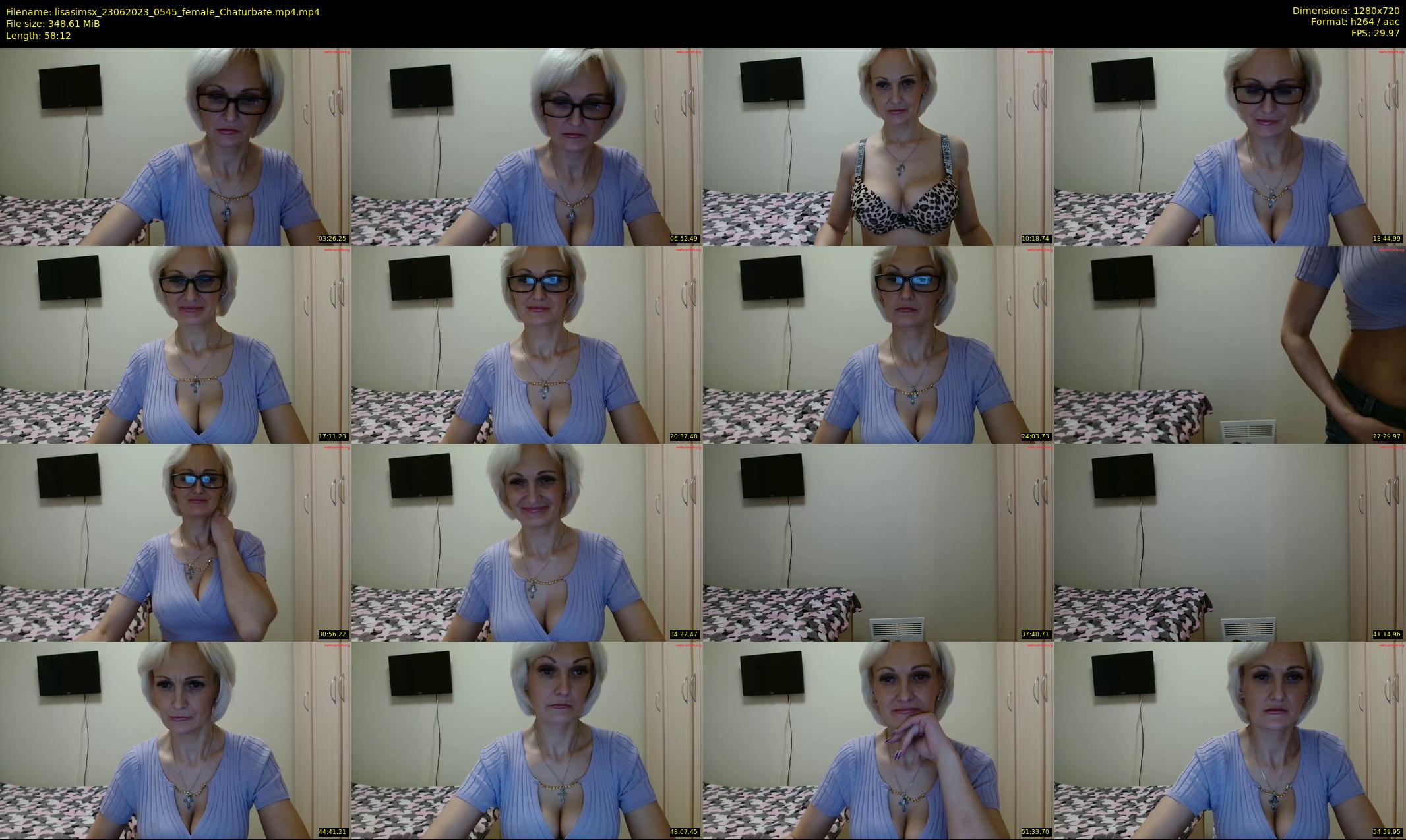 lisasimsx — 59 minute Chaturbate female cam show recording, 720p, Jun 23, 2023