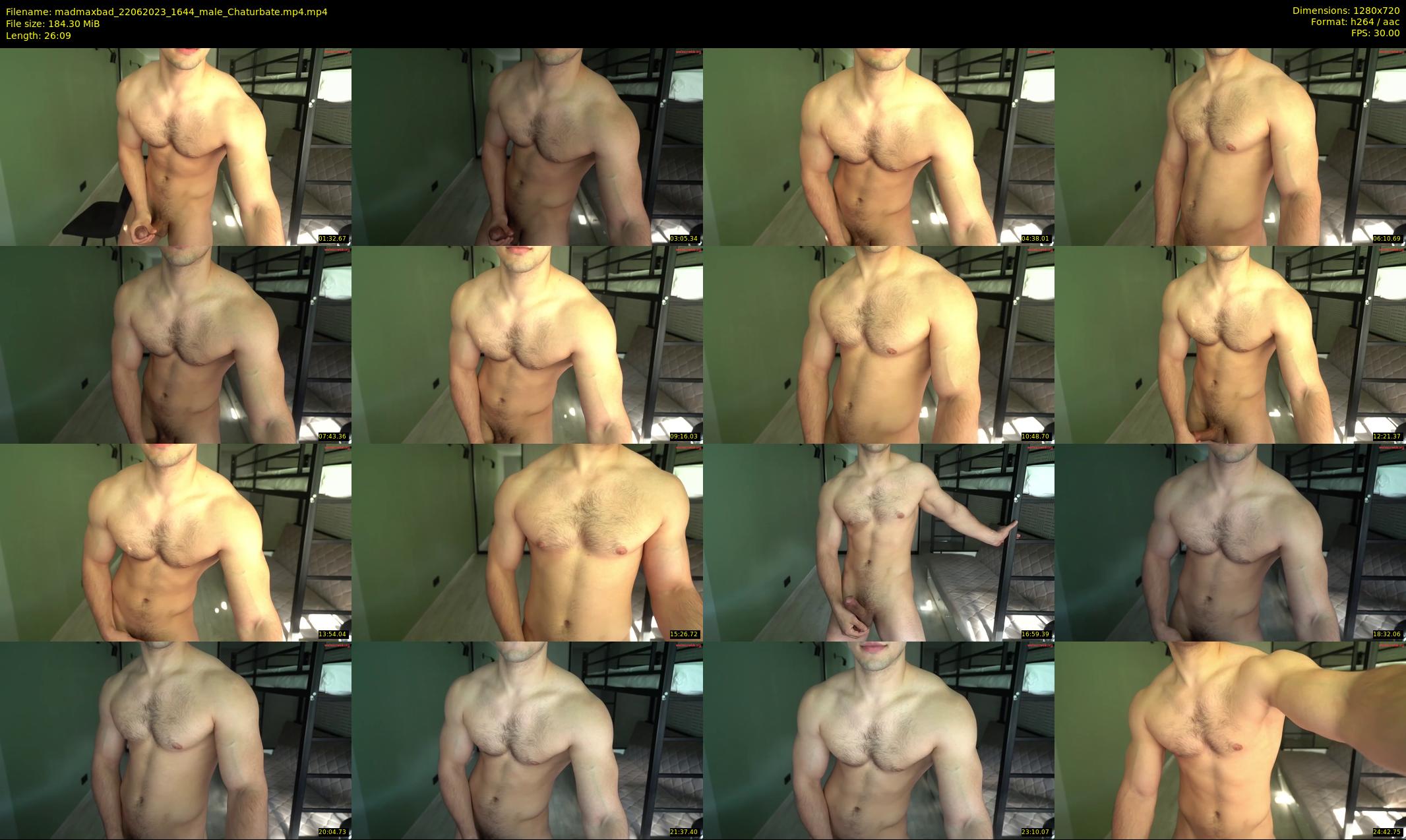madmaxbad — 27 minute Chaturbate male cam show recording, 720p, Jun 22, 2023