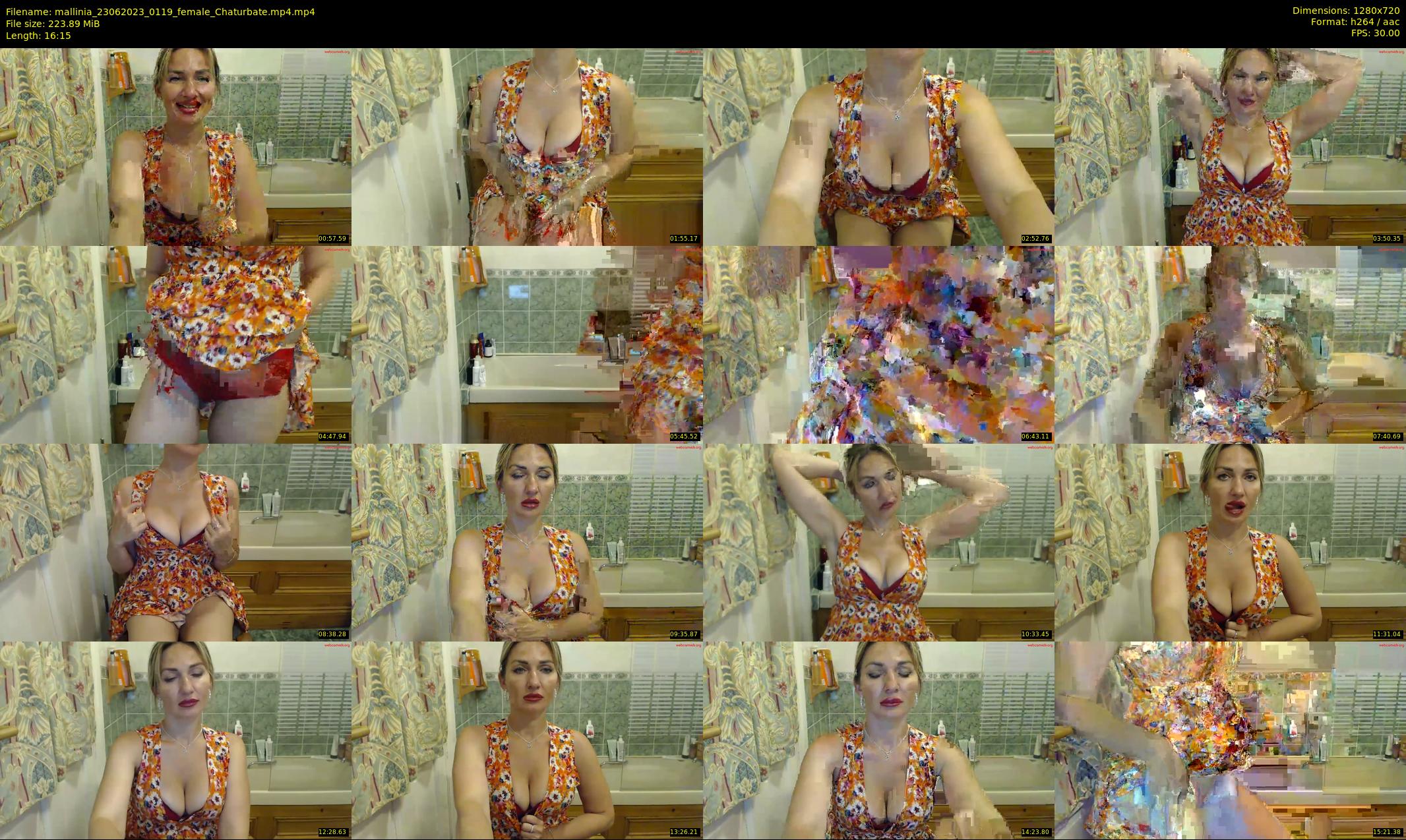 mallinia — 17 minute Chaturbate female cam show recording, 720p, Jun 23, 2023