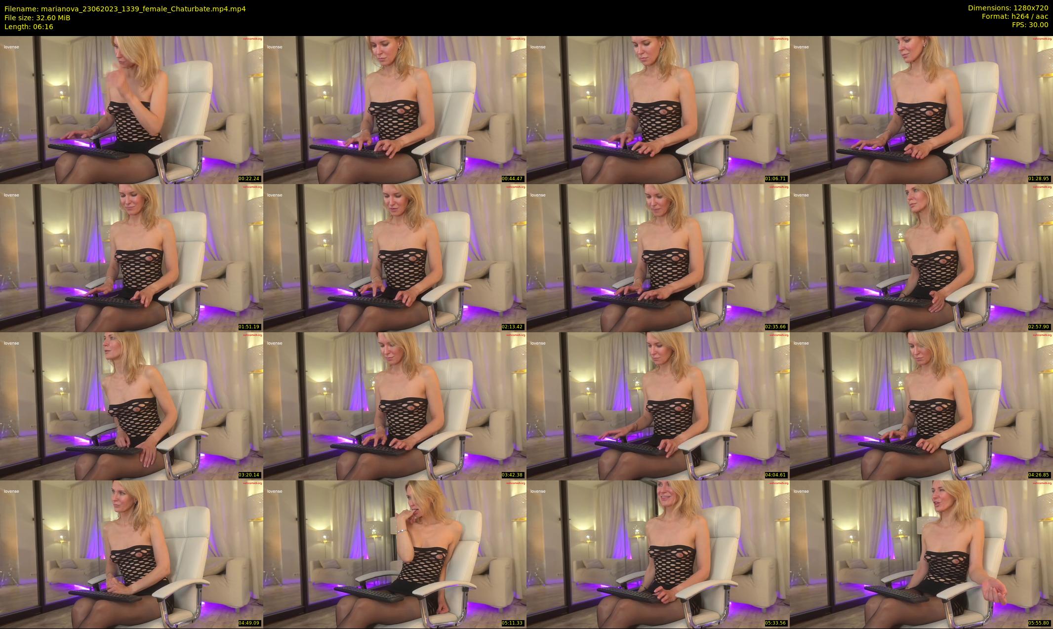 marianova — 7 minute Chaturbate female cam show recording, 720p, Jun 23, 2023