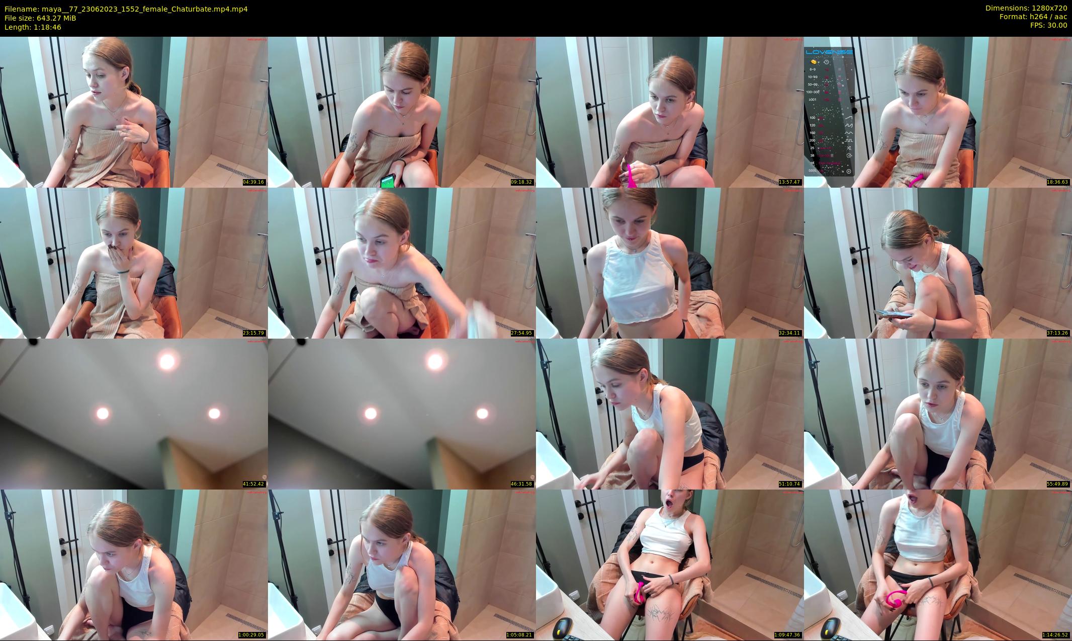 maya__77 — 79 minute Chaturbate female cam show recording, 720p, Jun 23, 2023