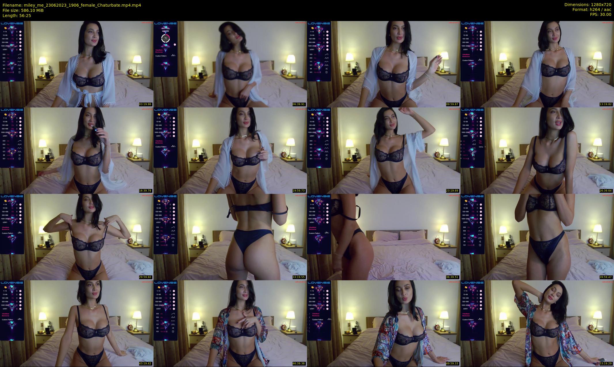 miley_me — 57 minute Chaturbate female cam show recording, 720p, Jun 23, 2023