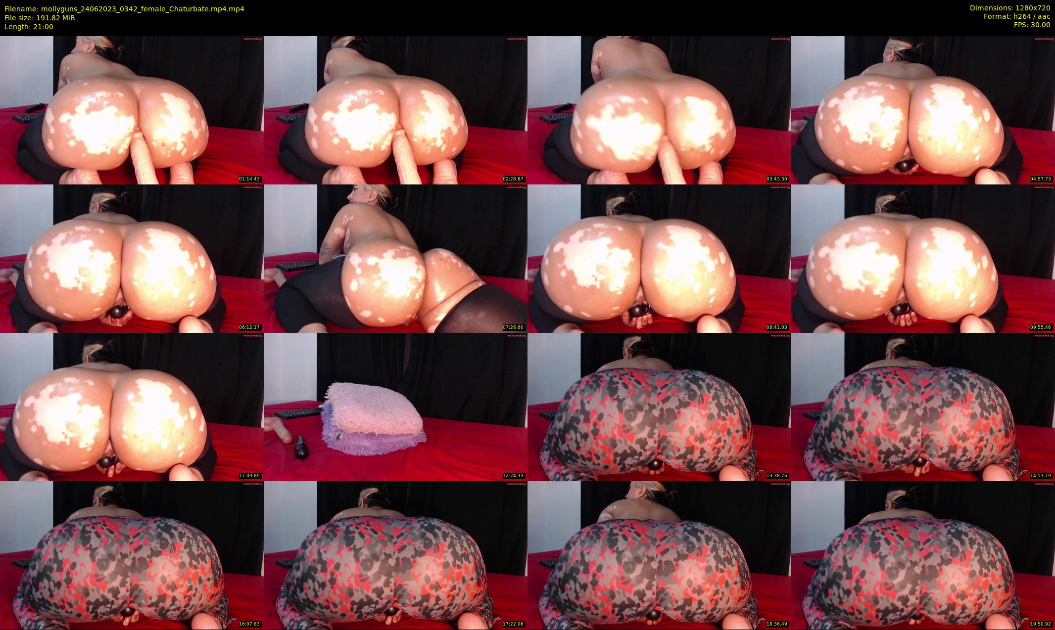 mollyguns — 21 minute Chaturbate female cam show recording, 720p, Jun 24, 2023