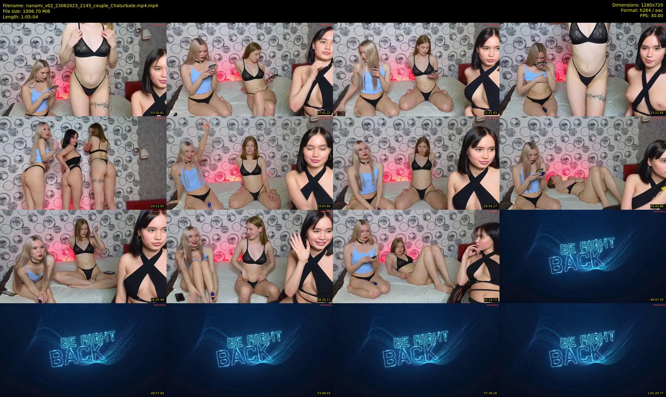 nanami_v02 — 66 minute Chaturbate couple cam show recording, 720p, Jun 23, 2023