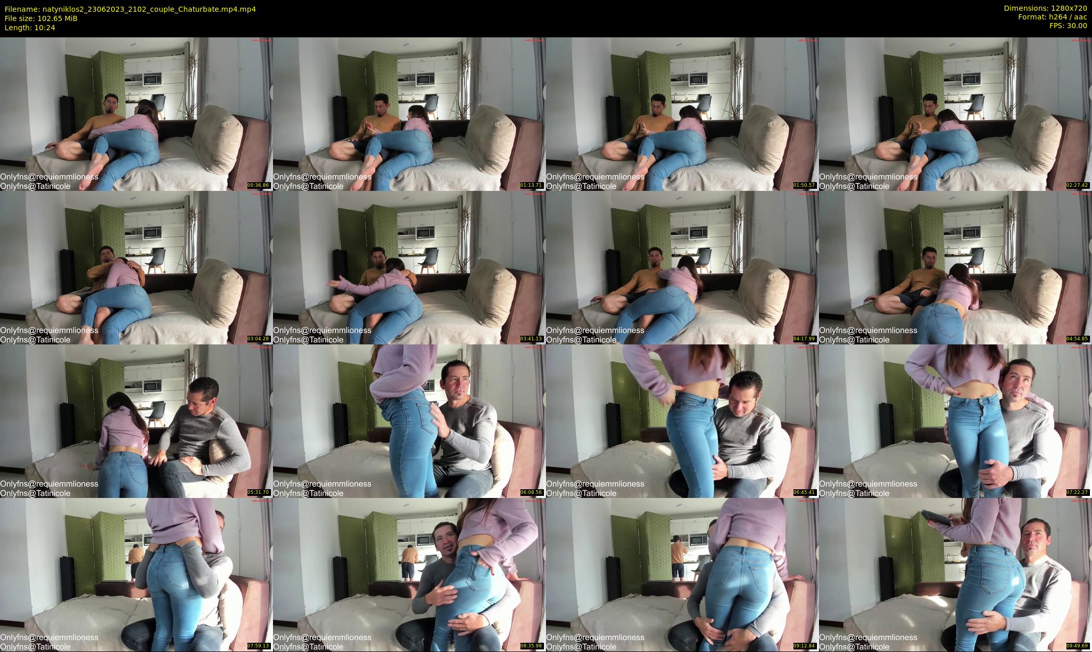 natyniklos2 — 11 minute Chaturbate couple cam show recording, 720p, Jun 23, 2023