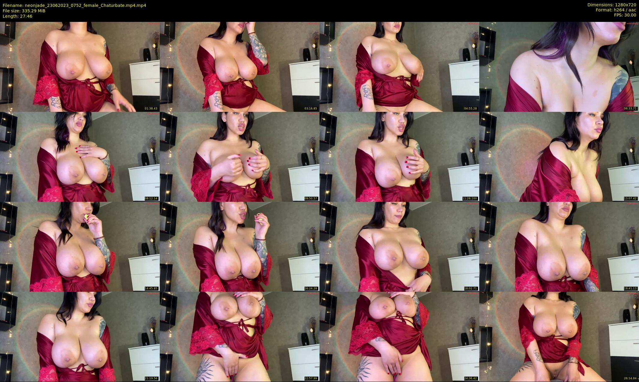 neonjade — 28 minute Chaturbate female cam show recording, 720p, Jun 23, 2023