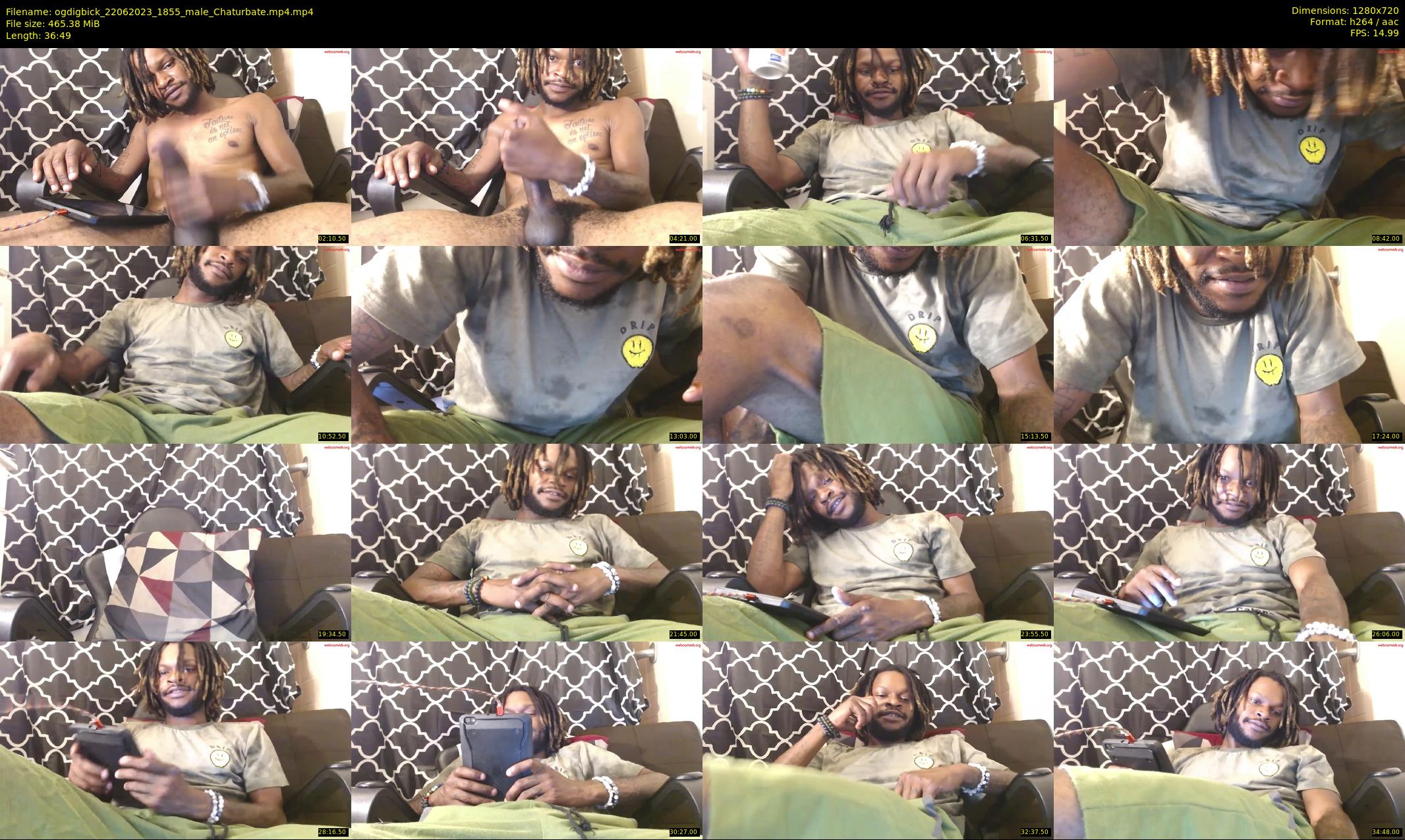 ogdigbick — 37 minute Chaturbate male cam show recording, 720p, Jun 22, 2023