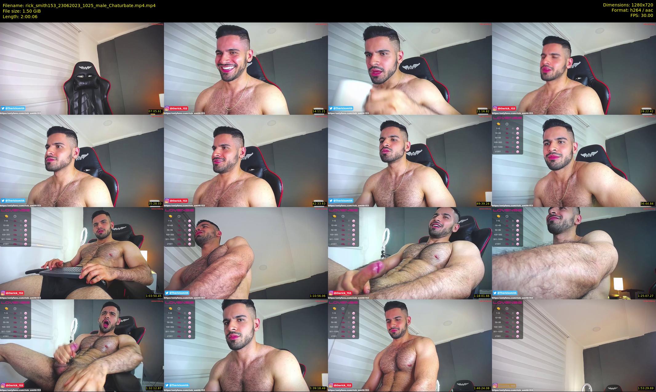 rick_smith153 — 121 minute Chaturbate male cam show recording, 720p, Jun 23, 2023