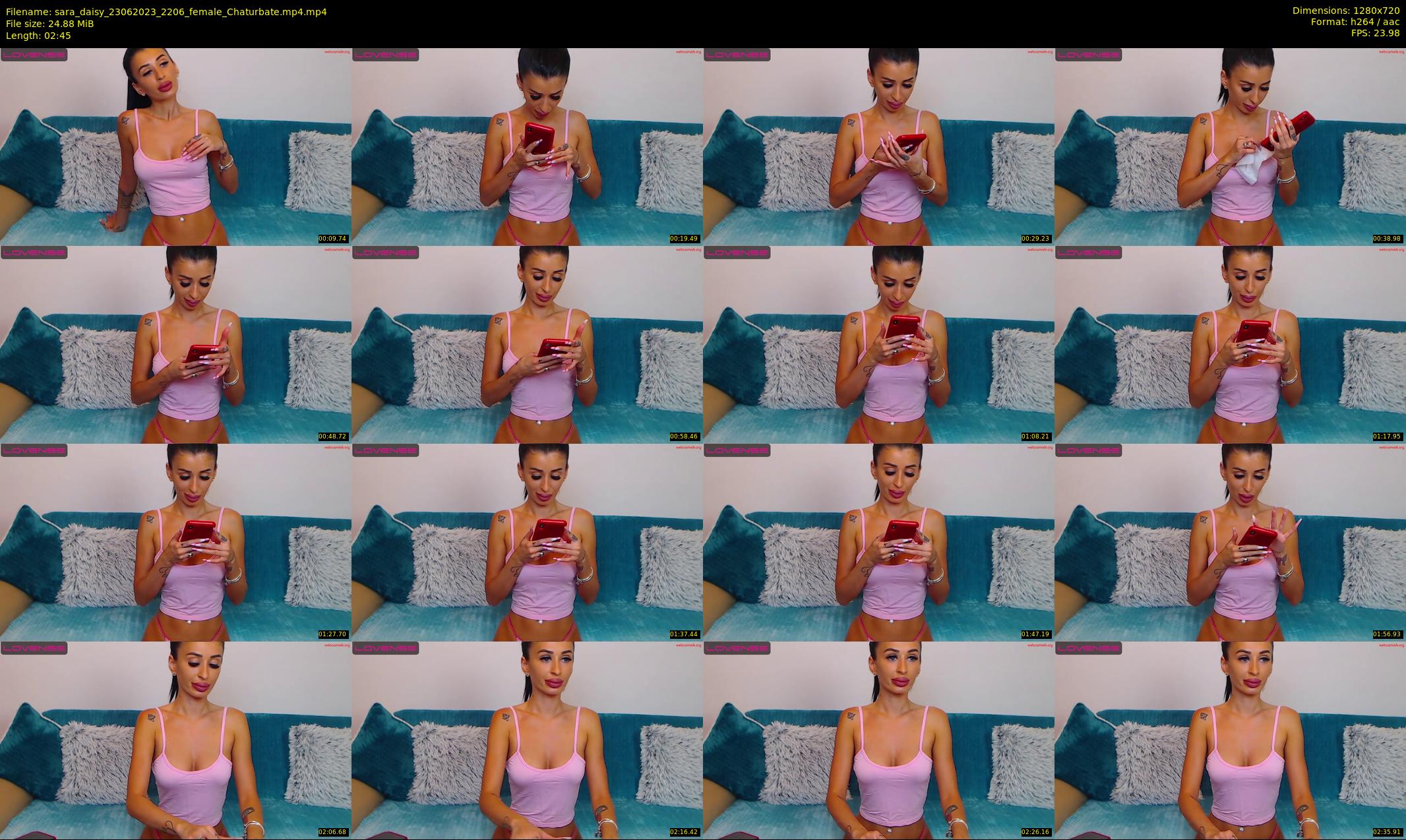 sara_daisy — 3 minute Chaturbate female cam show recording, 720p, Jun 23, 2023