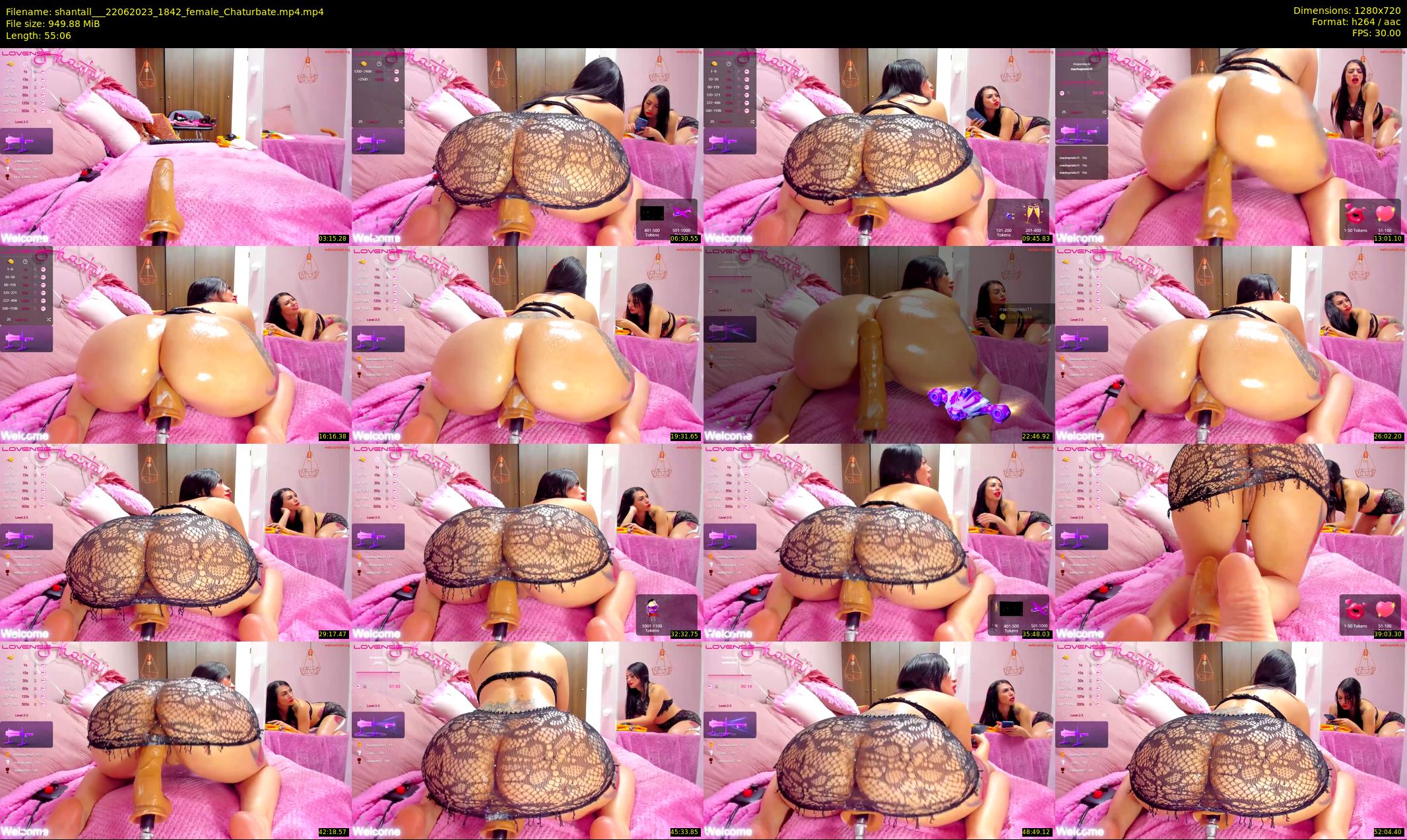 shantall__ — 56 minute Chaturbate female cam show recording, 720p, Jun 22, 2023