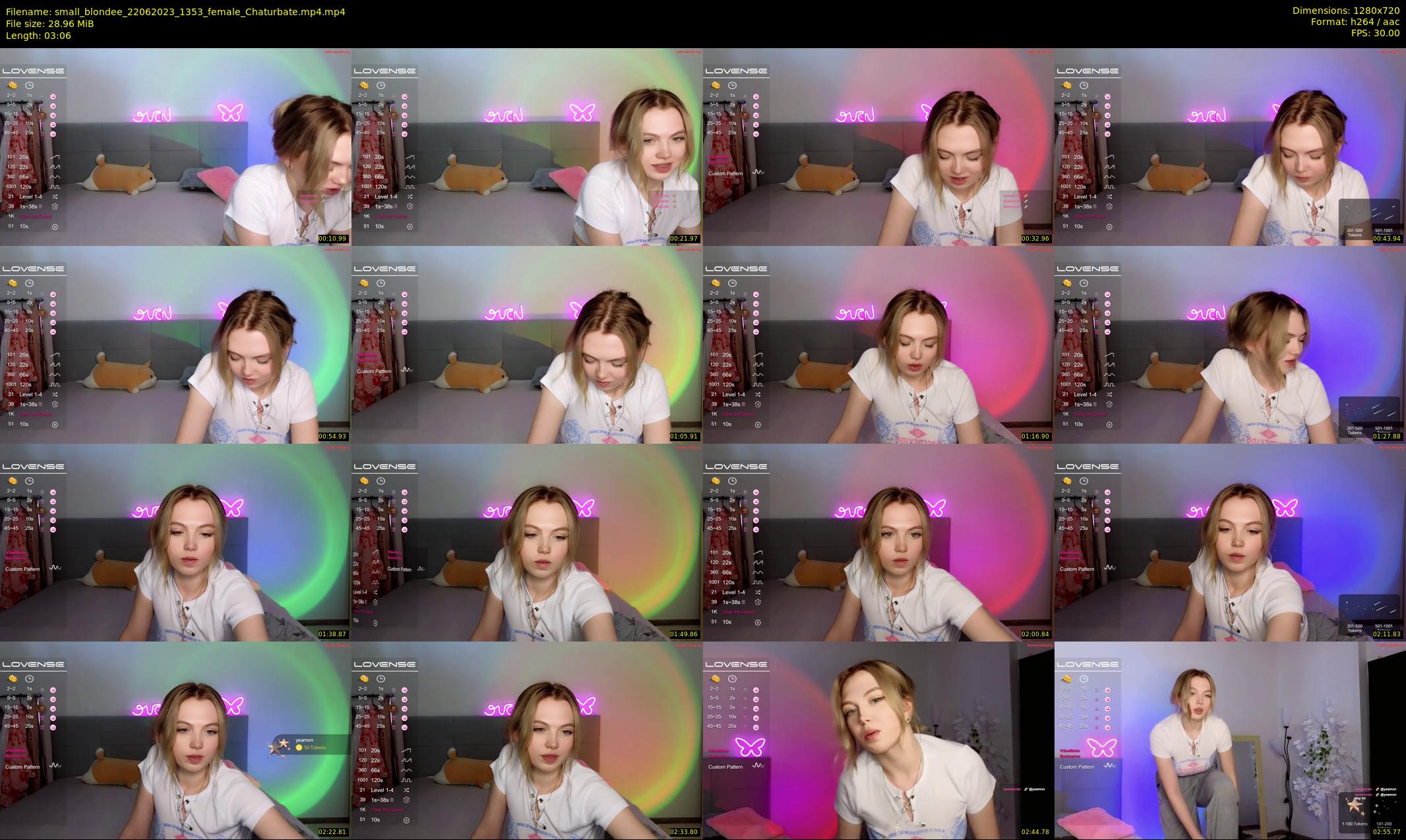 small_blondee — 4 minute Chaturbate female cam show recording, 720p, Jun 22, 2023