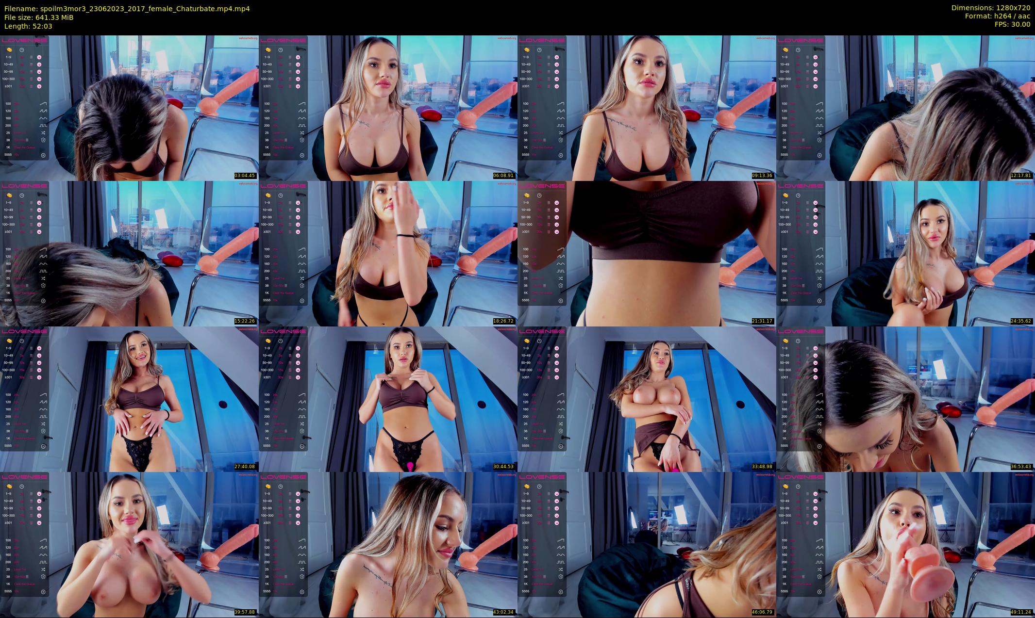spoilm3mor3 — 53 minute Chaturbate female cam show recording, 720p, Jun 23, 2023