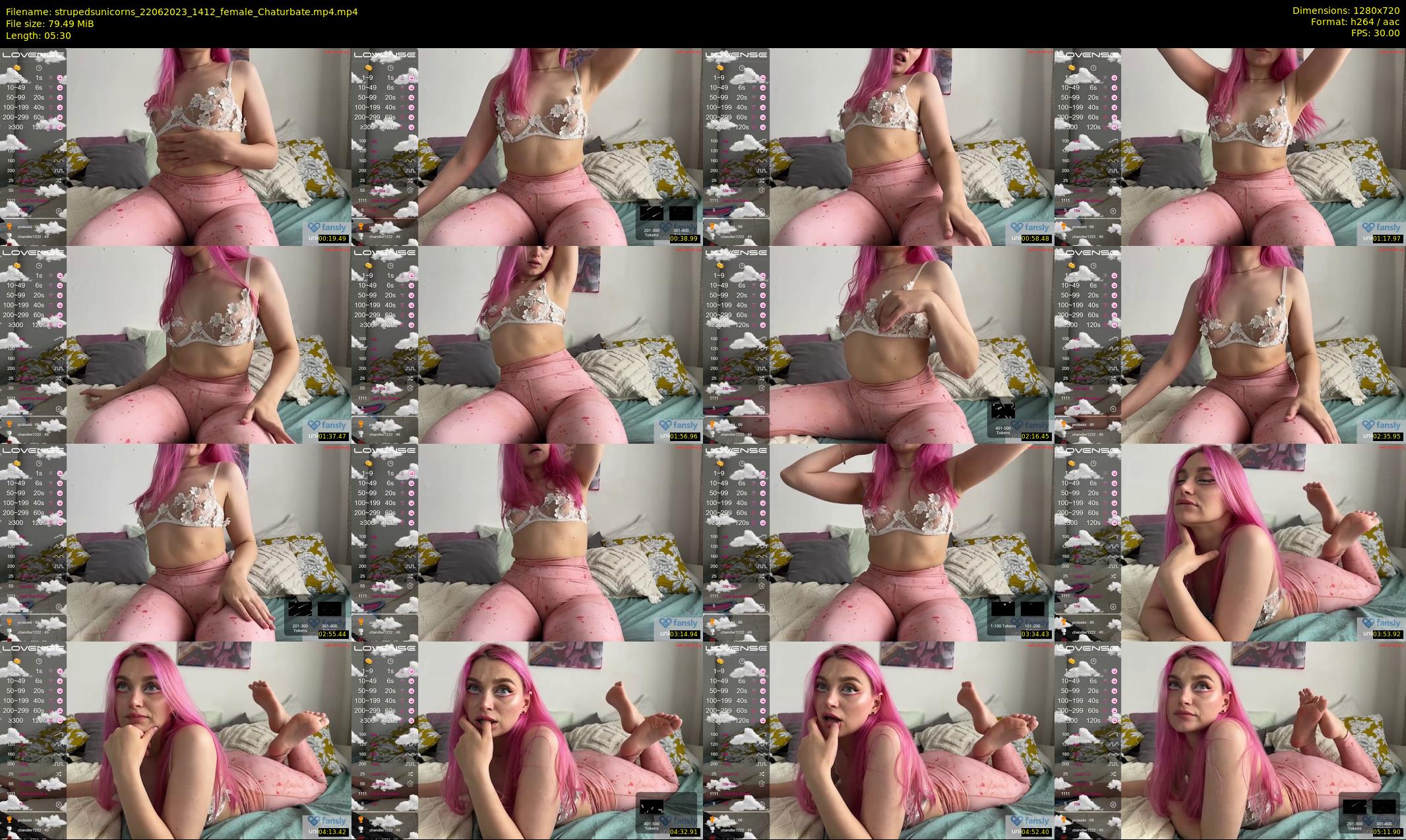 strupedsunicorns — 6 minute Chaturbate couple cam show recording, 720p, Jun 22, 2023