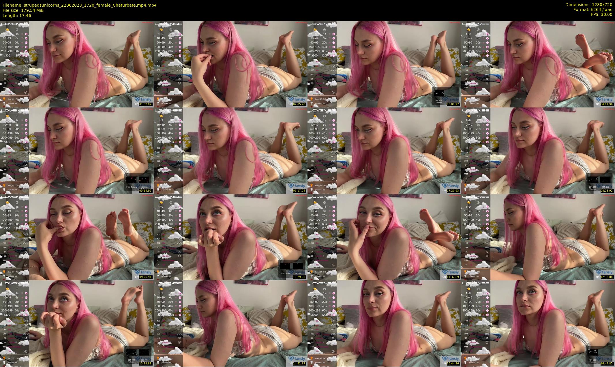 strupedsunicorns — 18 minute Chaturbate couple cam show recording, 720p, Jun 22, 2023