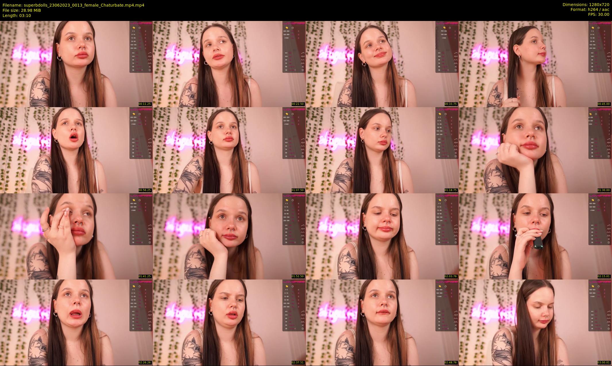 superbdolls — 4 minute Chaturbate couple cam show recording, 720p, Jun 23, 2023