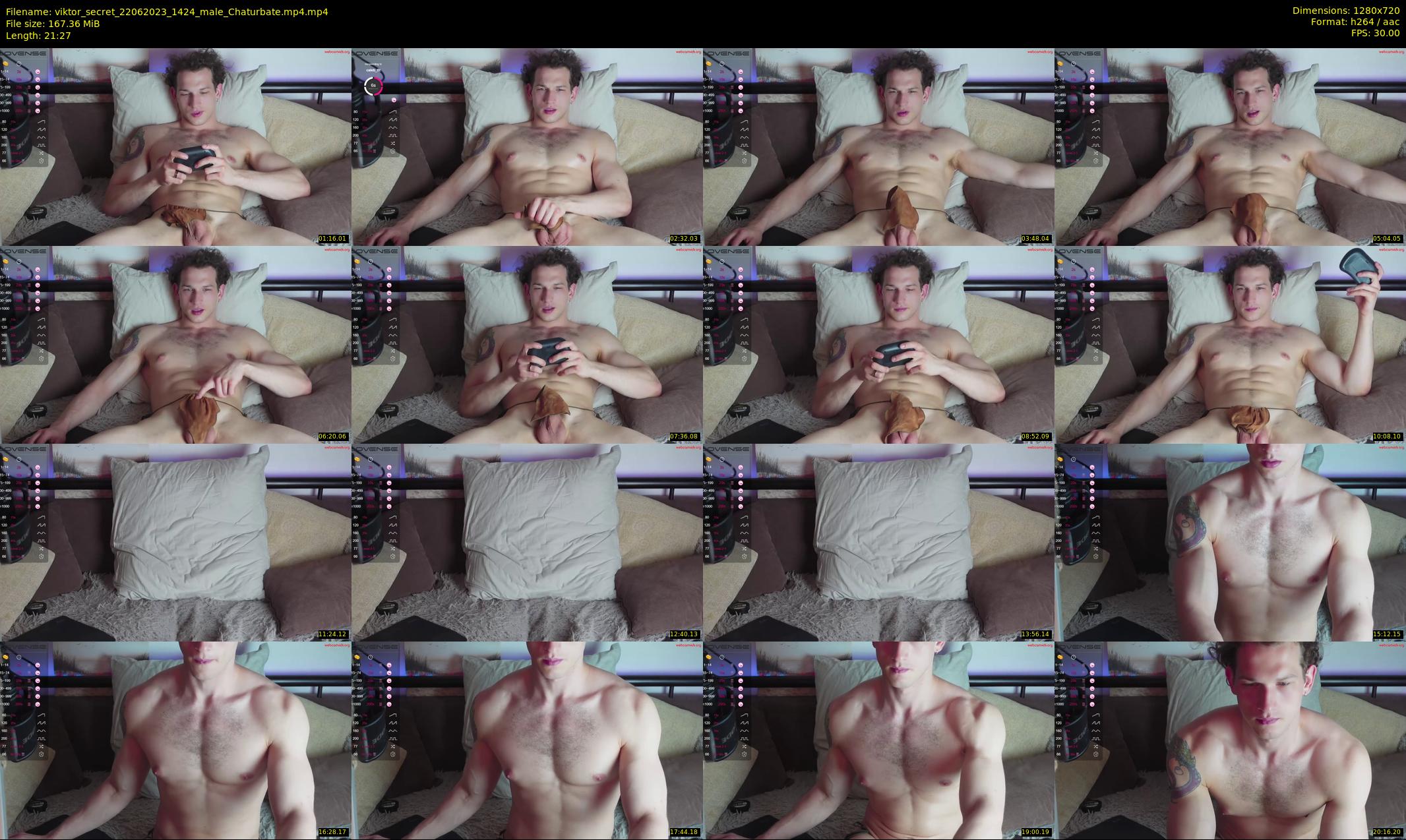 viktor_secret — 22 minute Chaturbate male cam show recording, 720p, Jun 22, 2023
