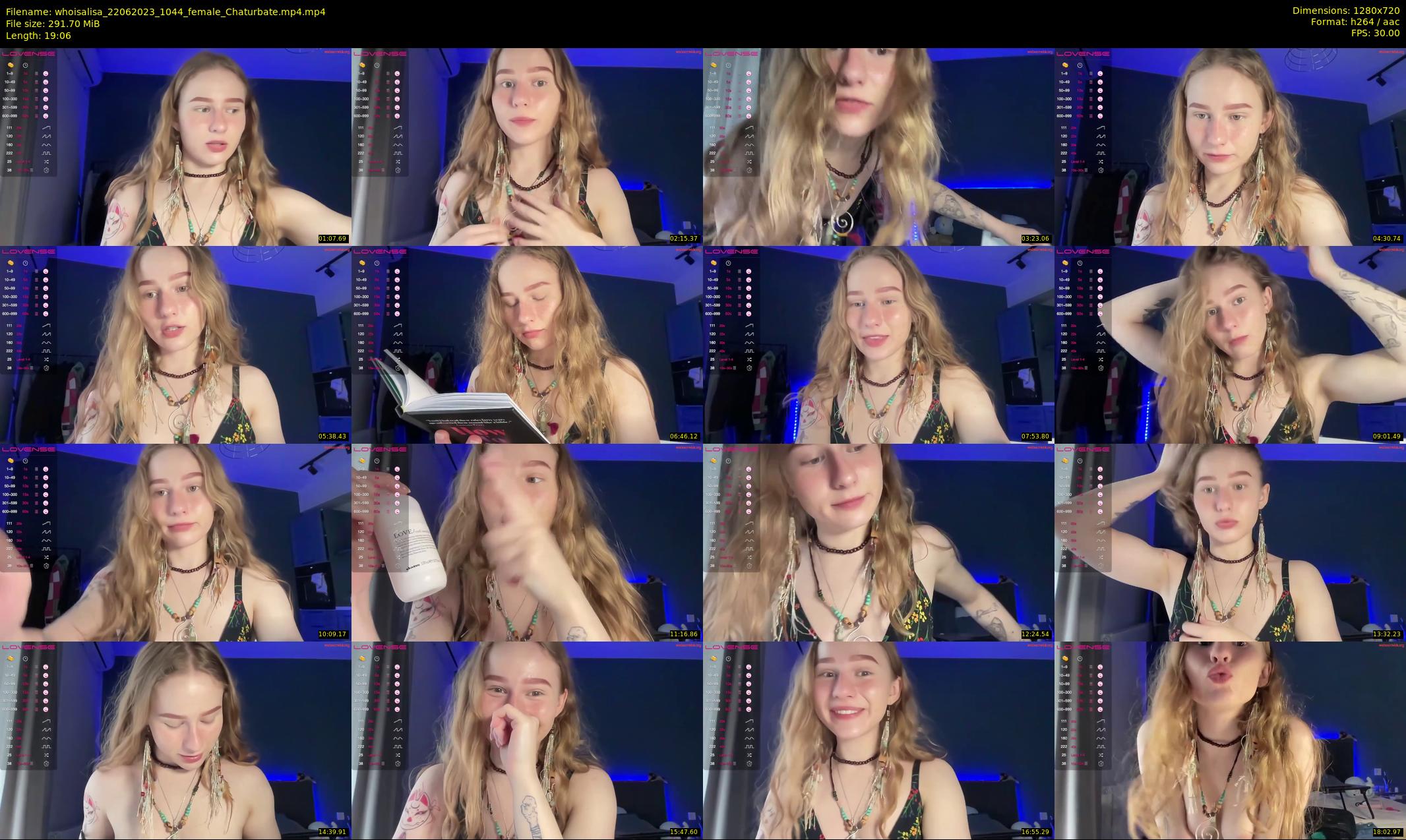 whoisalisa — 20 minute Chaturbate female cam show recording, 720p, Jun 22, 2023
