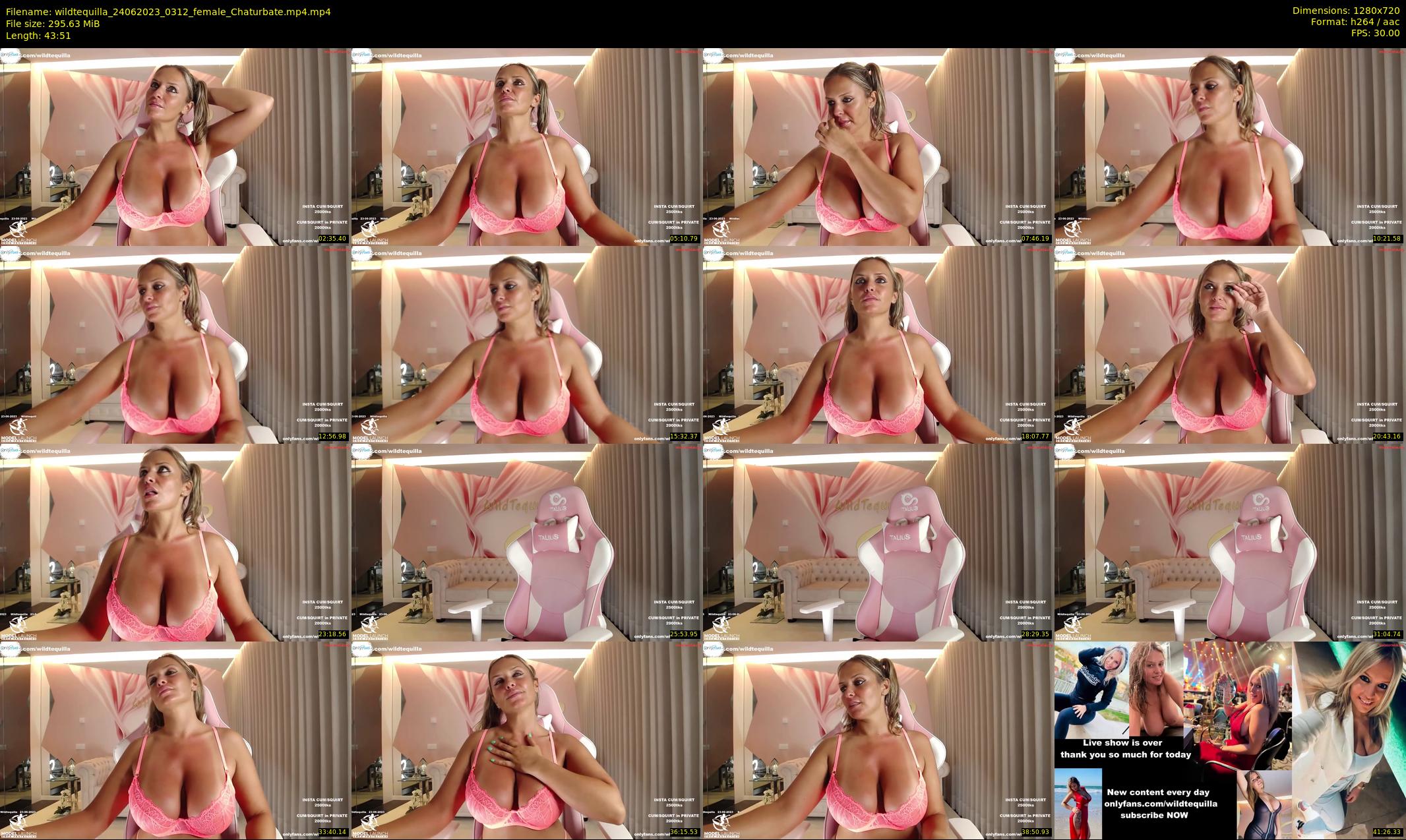wildtequilla — 44 minute Chaturbate couple cam show recording, 720p, Jun 24, 2023