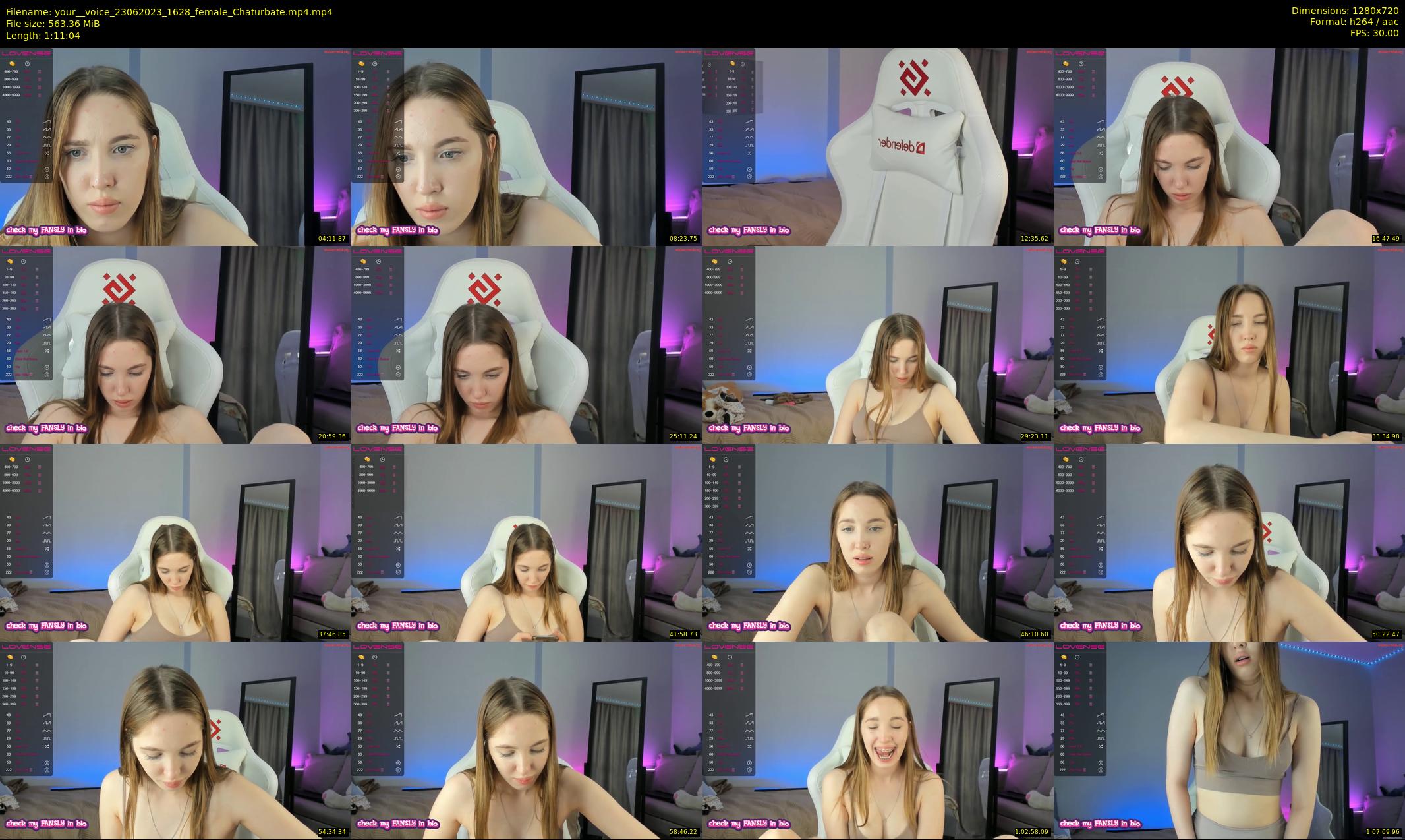 your__voice — 72 minute Chaturbate female cam show recording, 720p, Jun 23, 2023