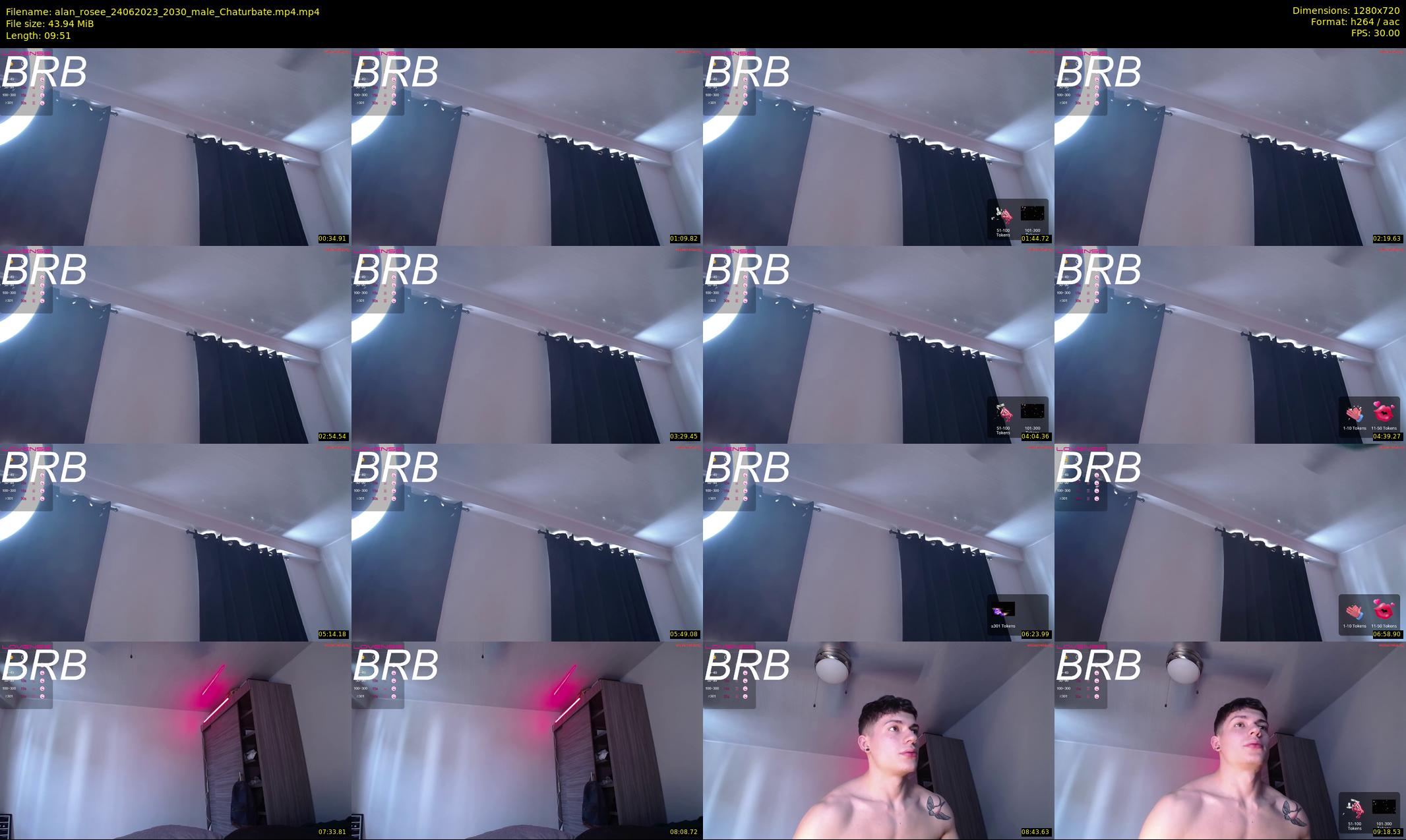 alan_rosee — 10 minute Chaturbate male cam show recording, 720p, Jun 24, 2023
