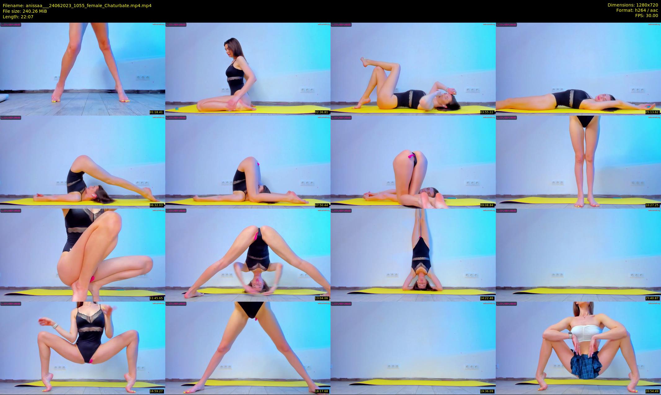 anissaa__ — 23 minute Chaturbate female cam show recording, 720p, Jun 24, 2023
