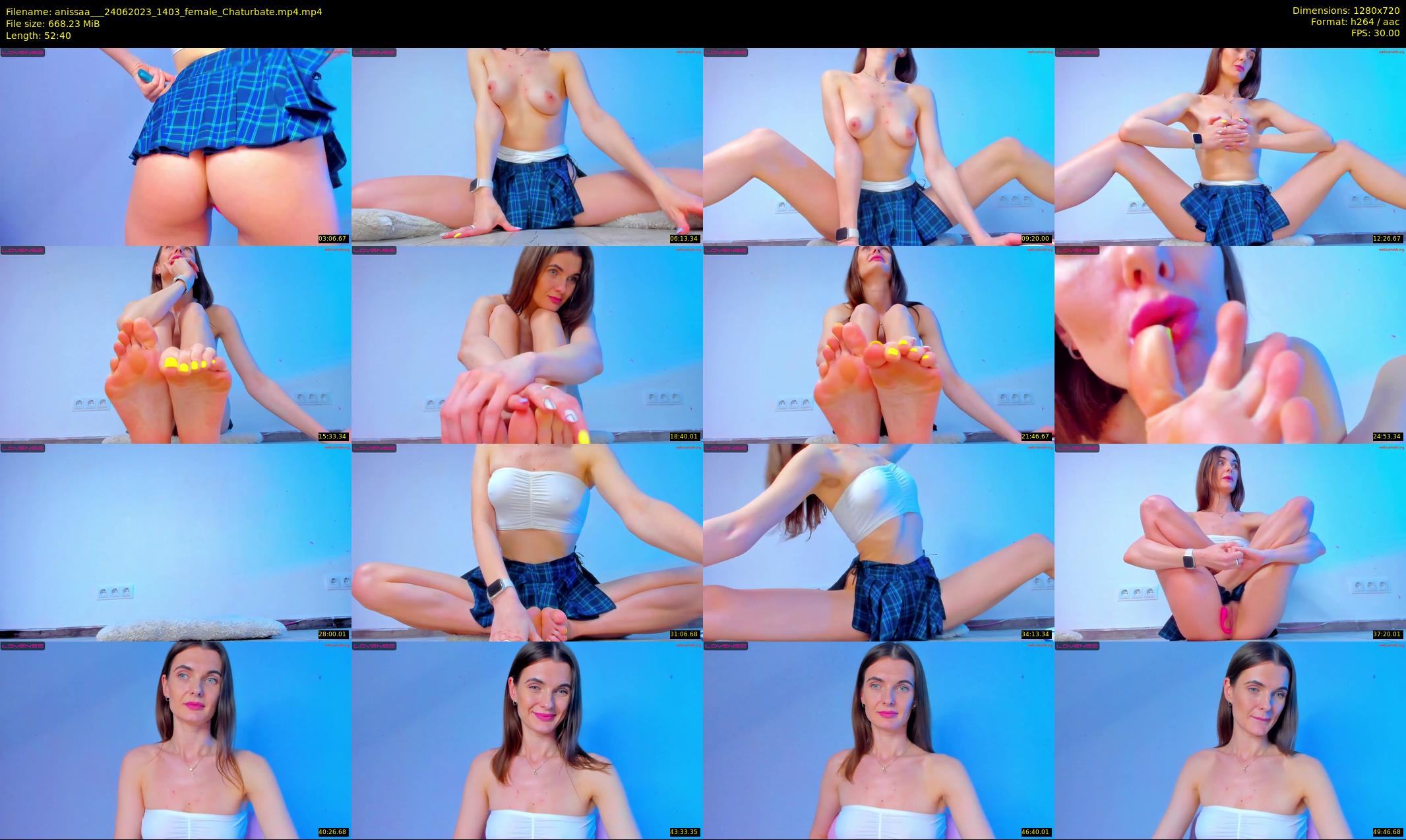 anissaa__ — 53 minute Chaturbate female cam show recording, 720p, Jun 24, 2023
