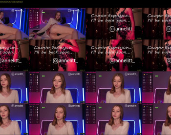 annelitt — 41 minute Chaturbate female cam show recording, 720p, Jun 24, 2023